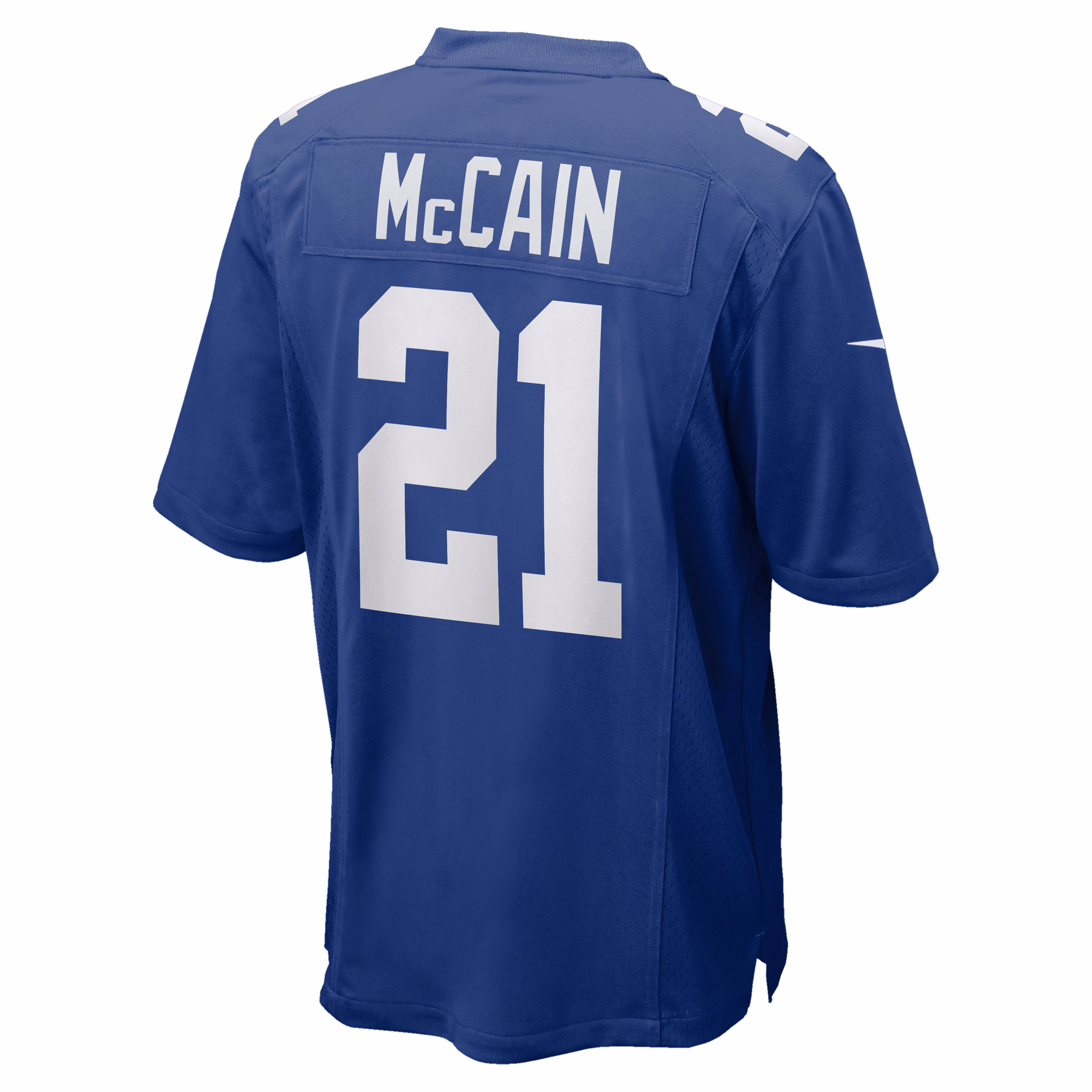 Bobby McCain New York Giants Game Player Jersey - Royal