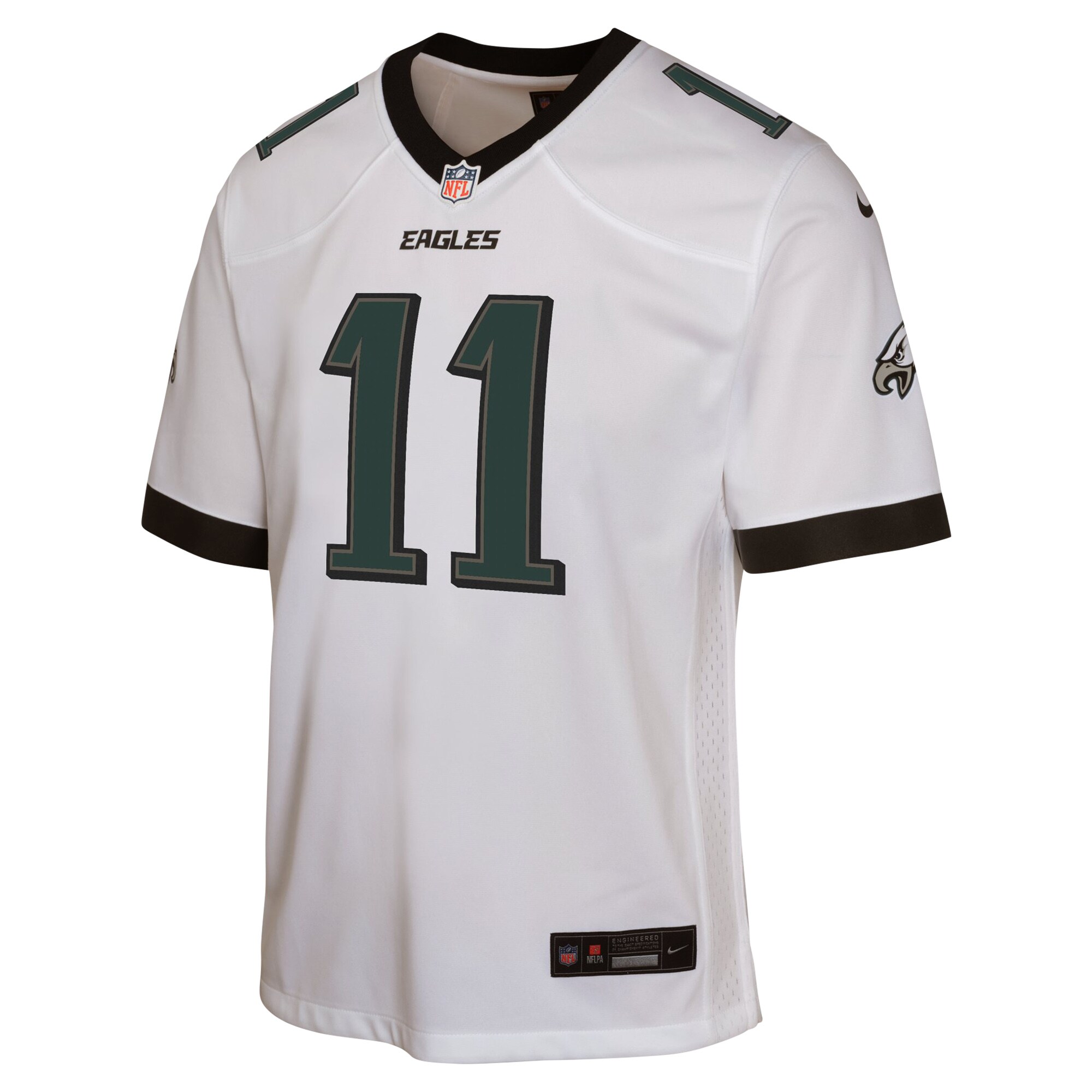 A.J. Brown Philadelphia Eagles Youth Game Jersey - Midnight Green