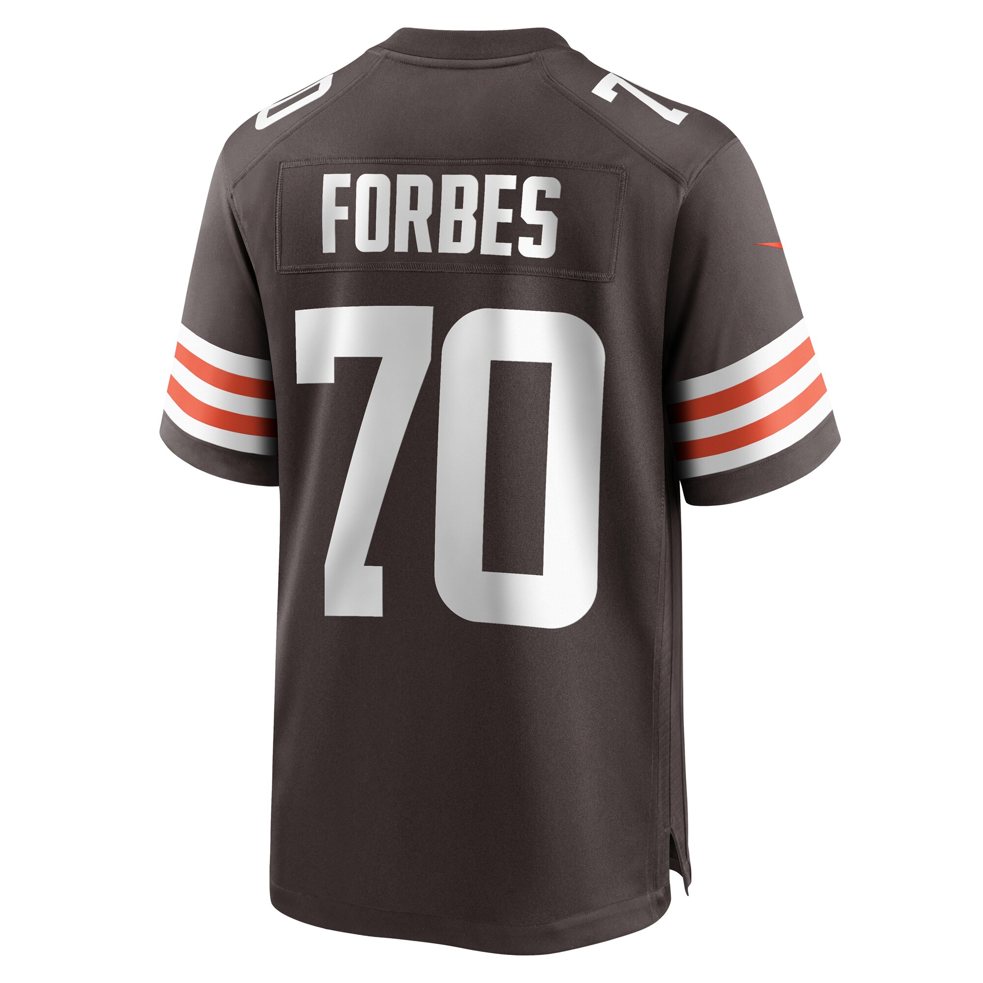 Drew Forbes Cleveland Browns Team Game Jersey -  Brown