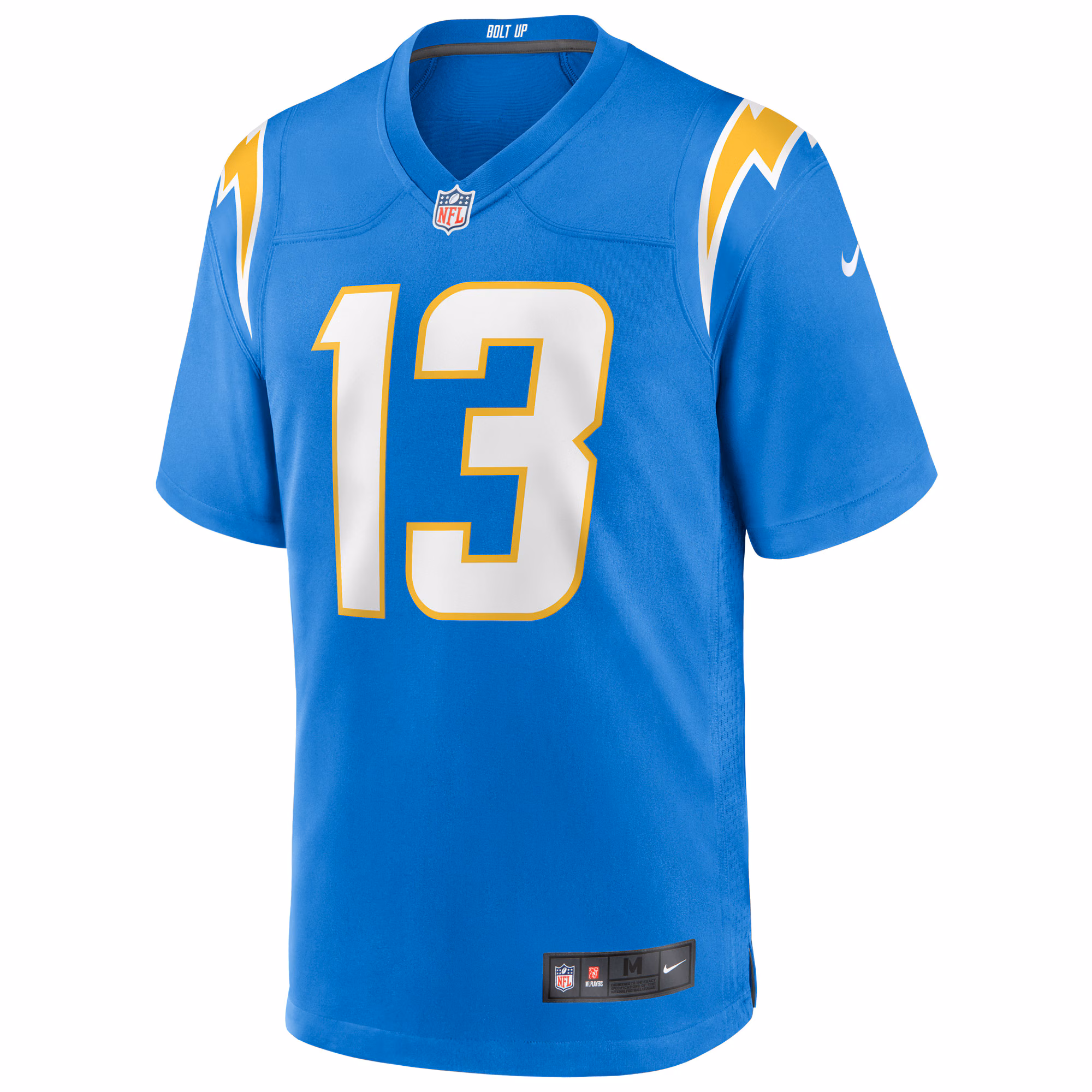 Keenan Allen Los Angeles Chargers Game Player Jersey - Powder Blue