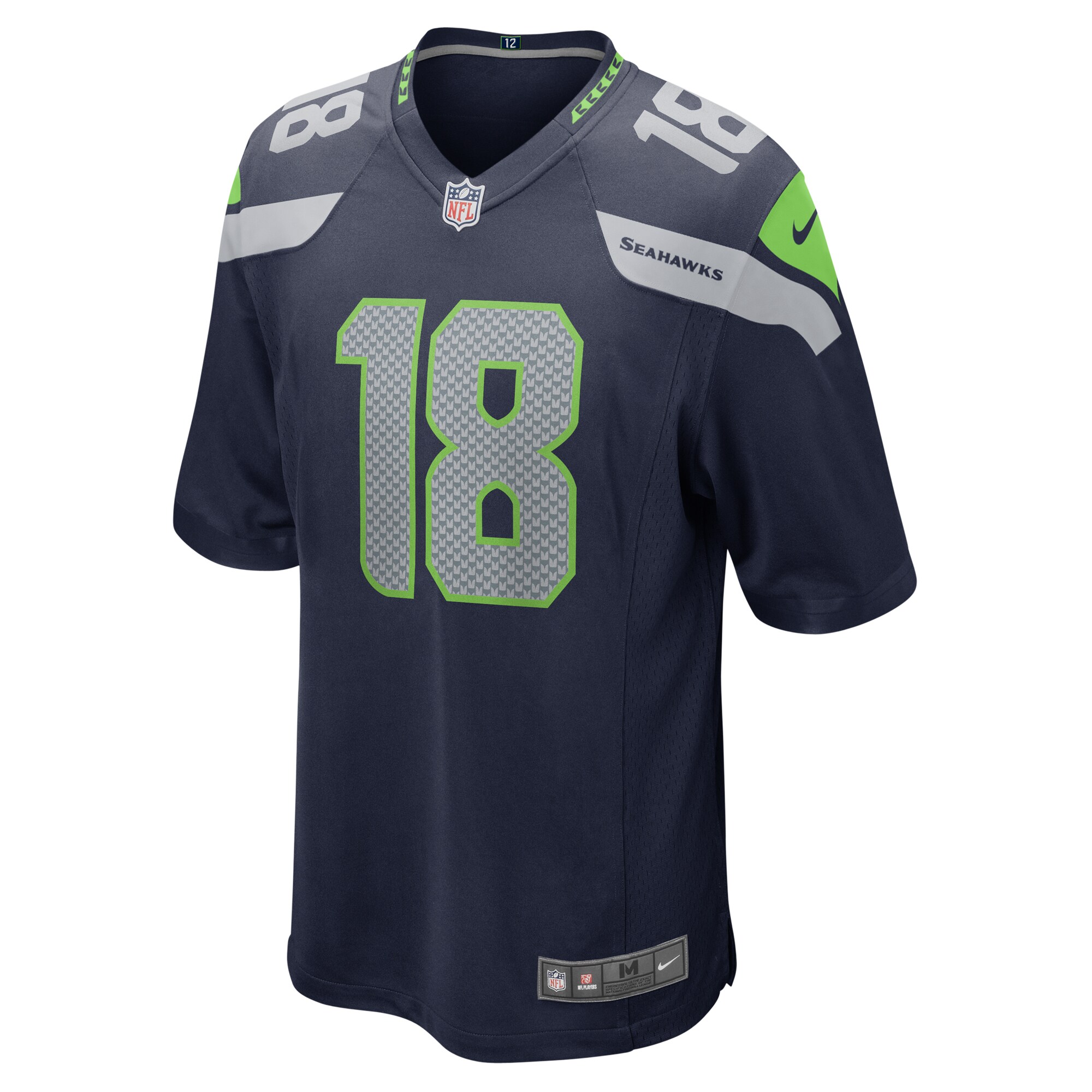 Laquon Treadwell Seattle Seahawks  Home Game Player Jersey - College Navy