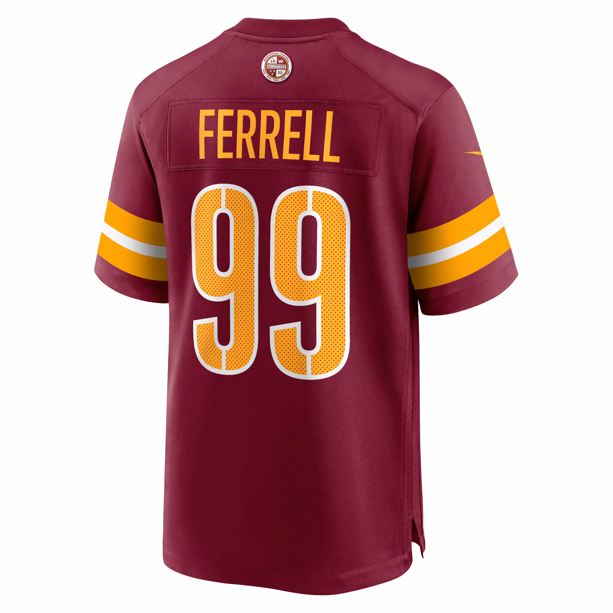 Clelin Ferrell Washington Commanders Game Jersey -  Burgundy