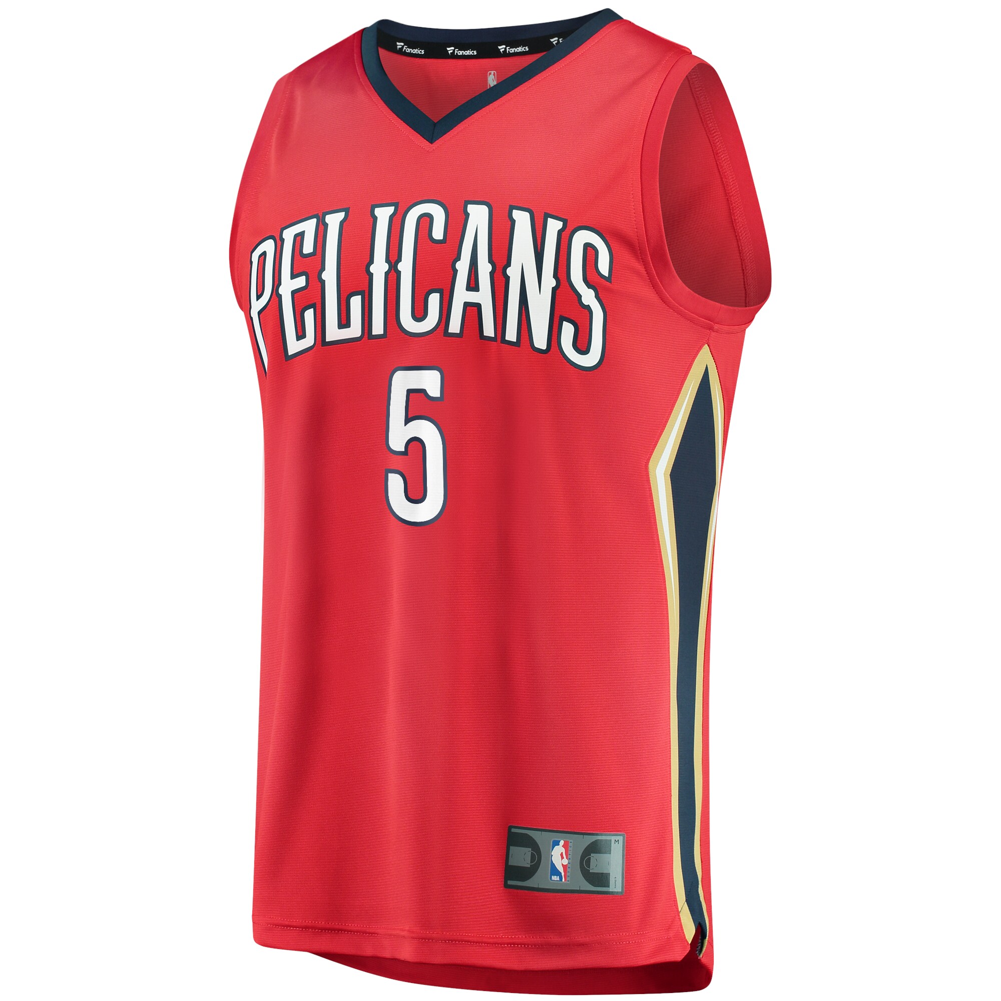 Herbert Jones New Orleans Pelicans  Fast Break Replica Player Jersey - Statement Edition - Red