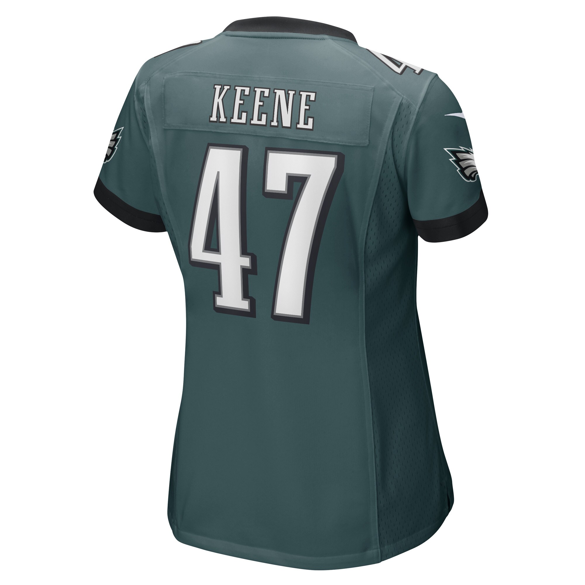 Dalton Keene Philadelphia Eagles  Women's Game Player Jersey - Midnight Green