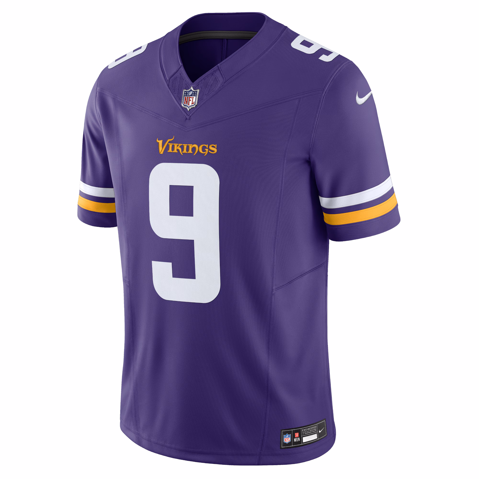 J.J. McCarthy Minnesota Vikings Vapor F.U.S.E. Limited Jersey - Purple