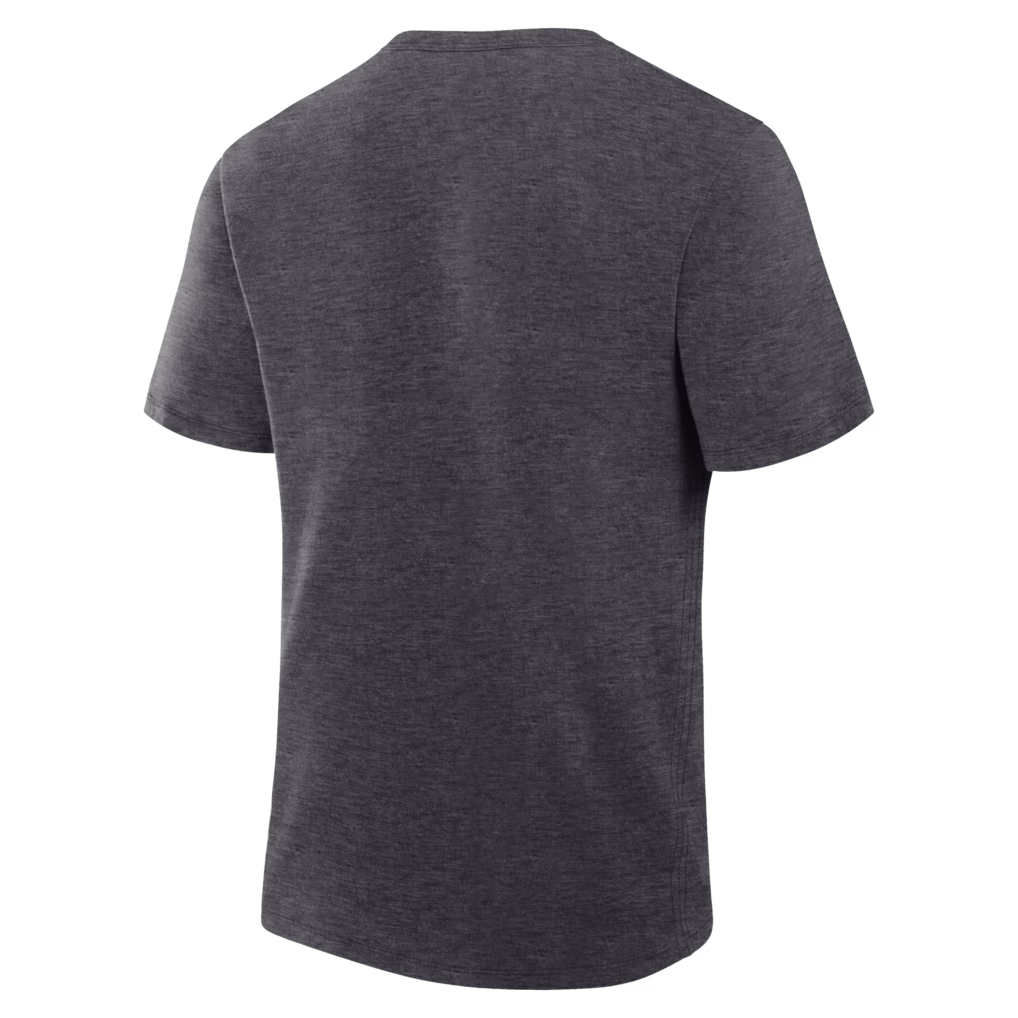 Los Angeles Dodgers Fanatics 2025 National League Champions Locker Room T-Shirt - Heather Charcoal