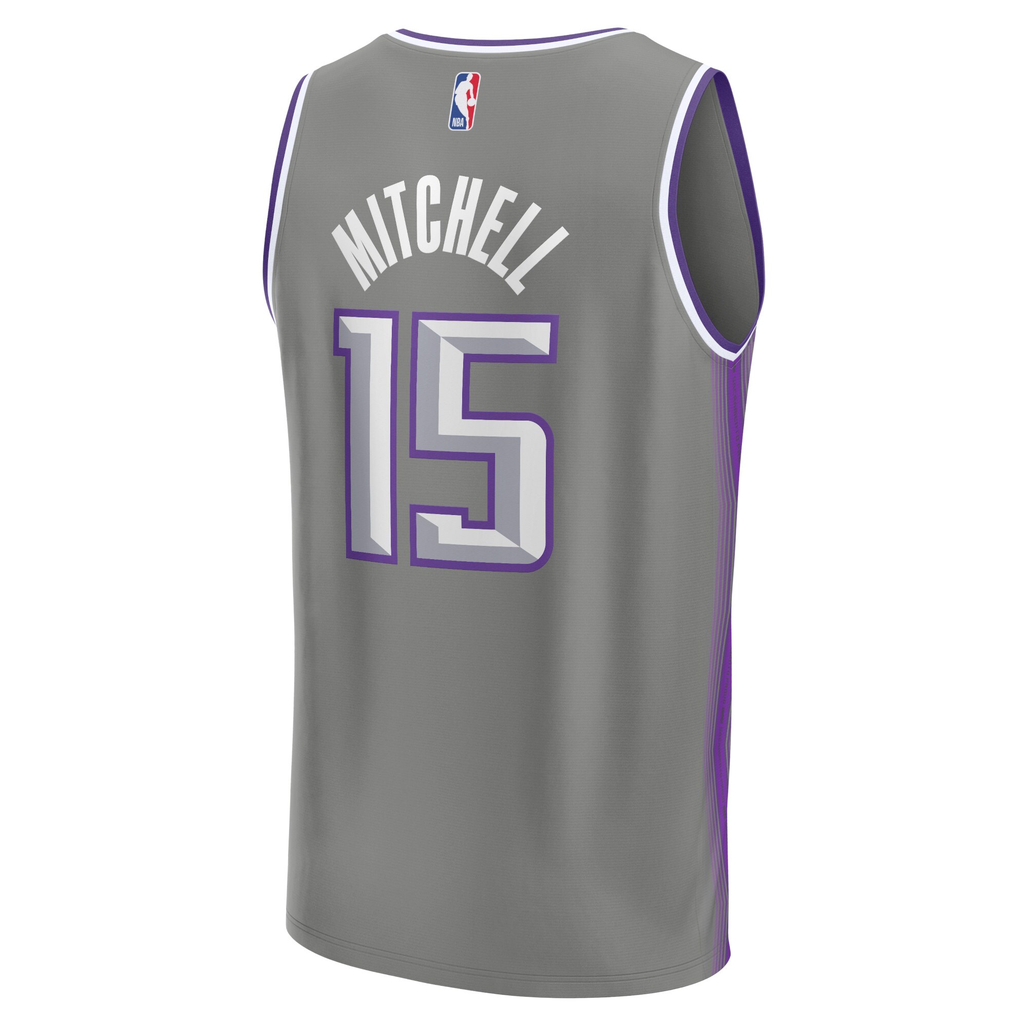 Davion Mitchell Sacramento Kings  2022/23 Fastbreak Jersey - City Edition - Gray