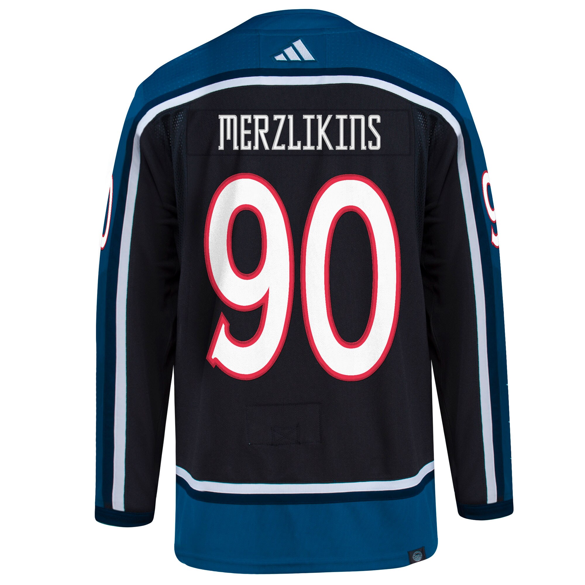 Elvis Merzlikins Columbus Blue Jackets  Reverse Retro 2.0 Authentic Player Jersey - Black