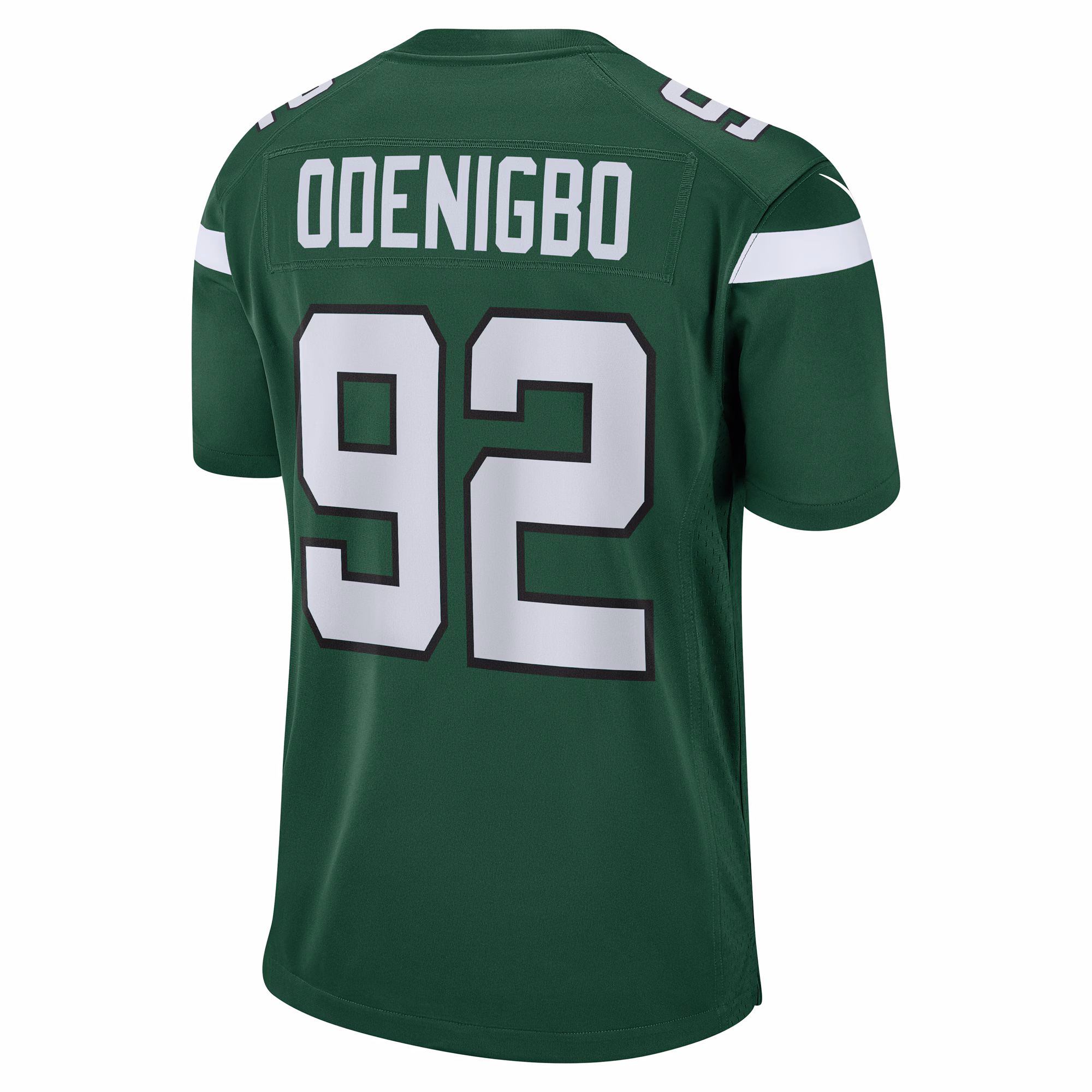 Ifeadi Odenigbo New York Jets  Game Jersey - Gotham Green