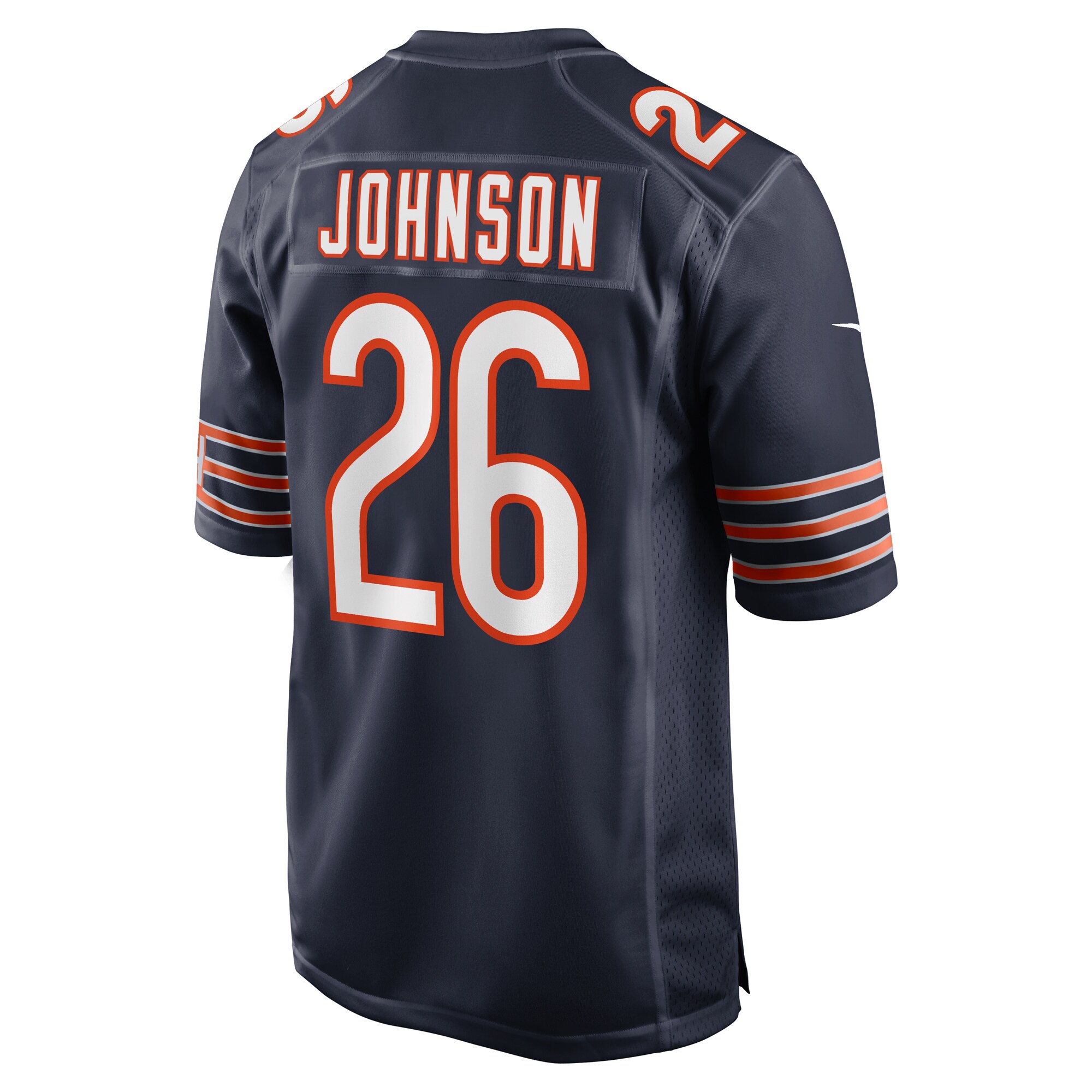 Quindell Johnson Chicago Bears Team Game Jersey -  Navy