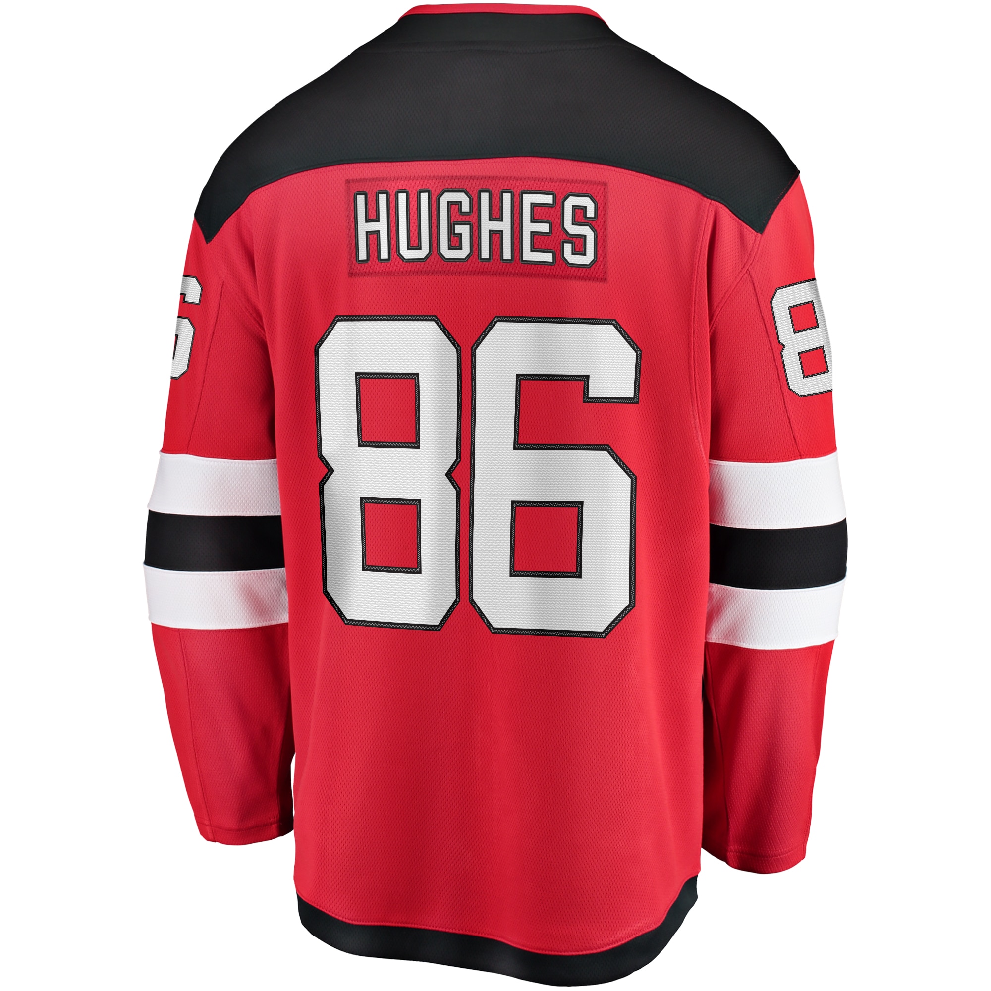 Jack Hughes New Jersey Devils Youth Home Breakaway Player Jersey - Red