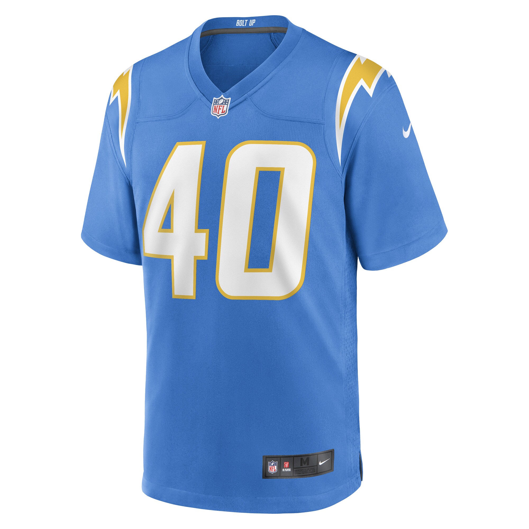 Zander Horvath Los Angeles Chargers  Game Player Jersey - Powder Blue