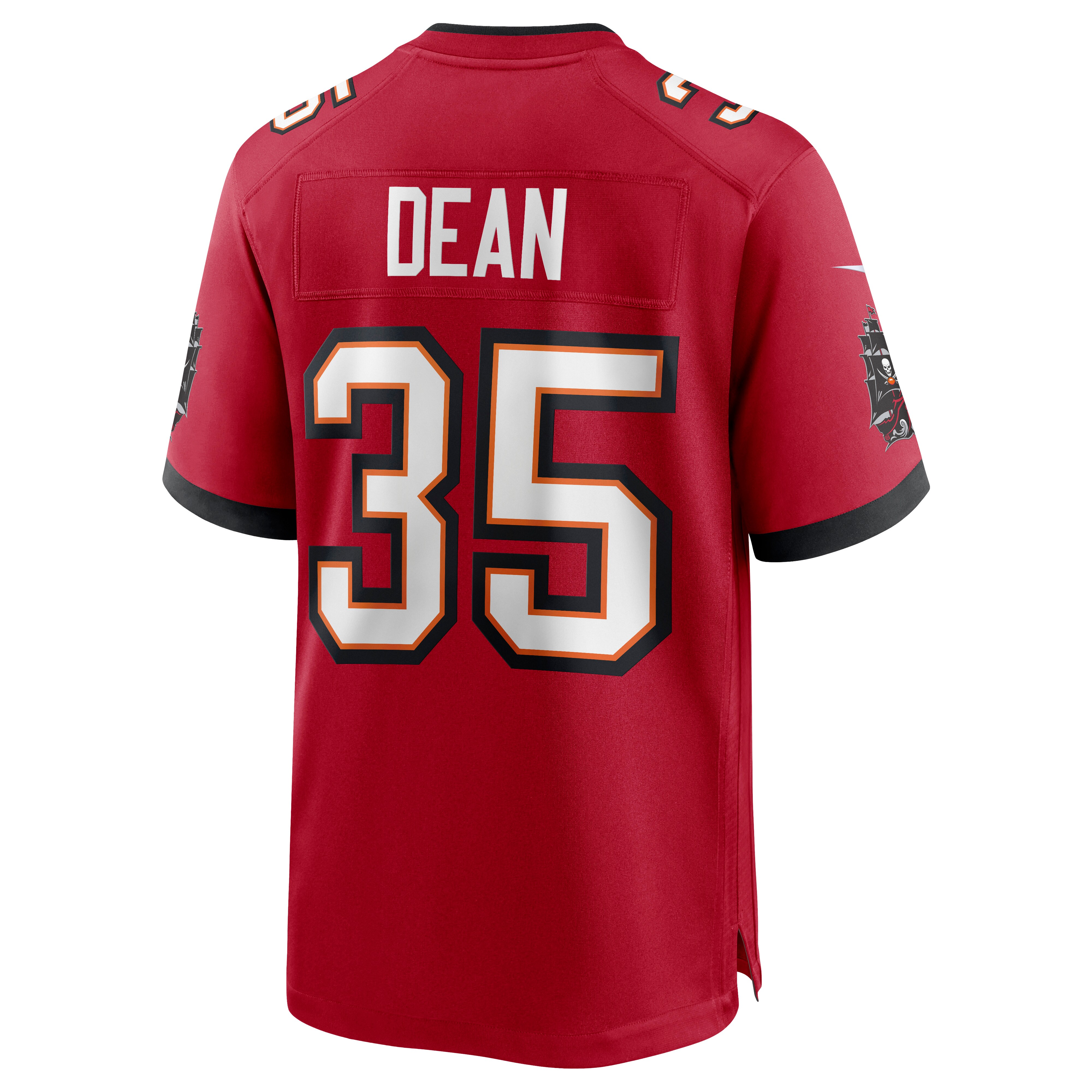 Jamel Dean Tampa Bay Buccaneers  Game Jersey - Red