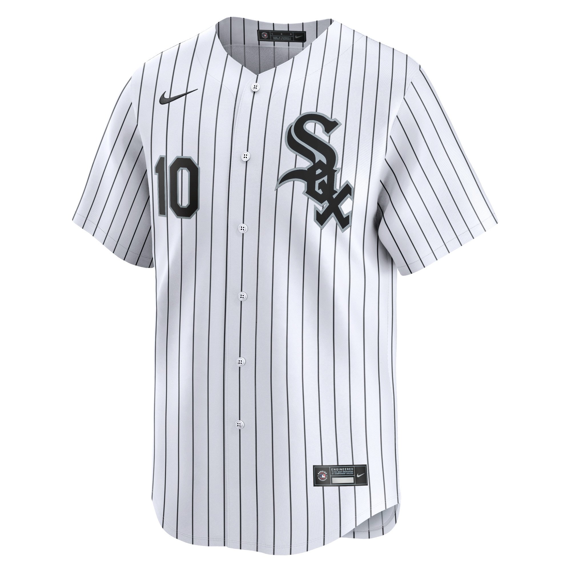 Men's Chicago White Sox Yoan Moncada  White Home Limited Player Jersey