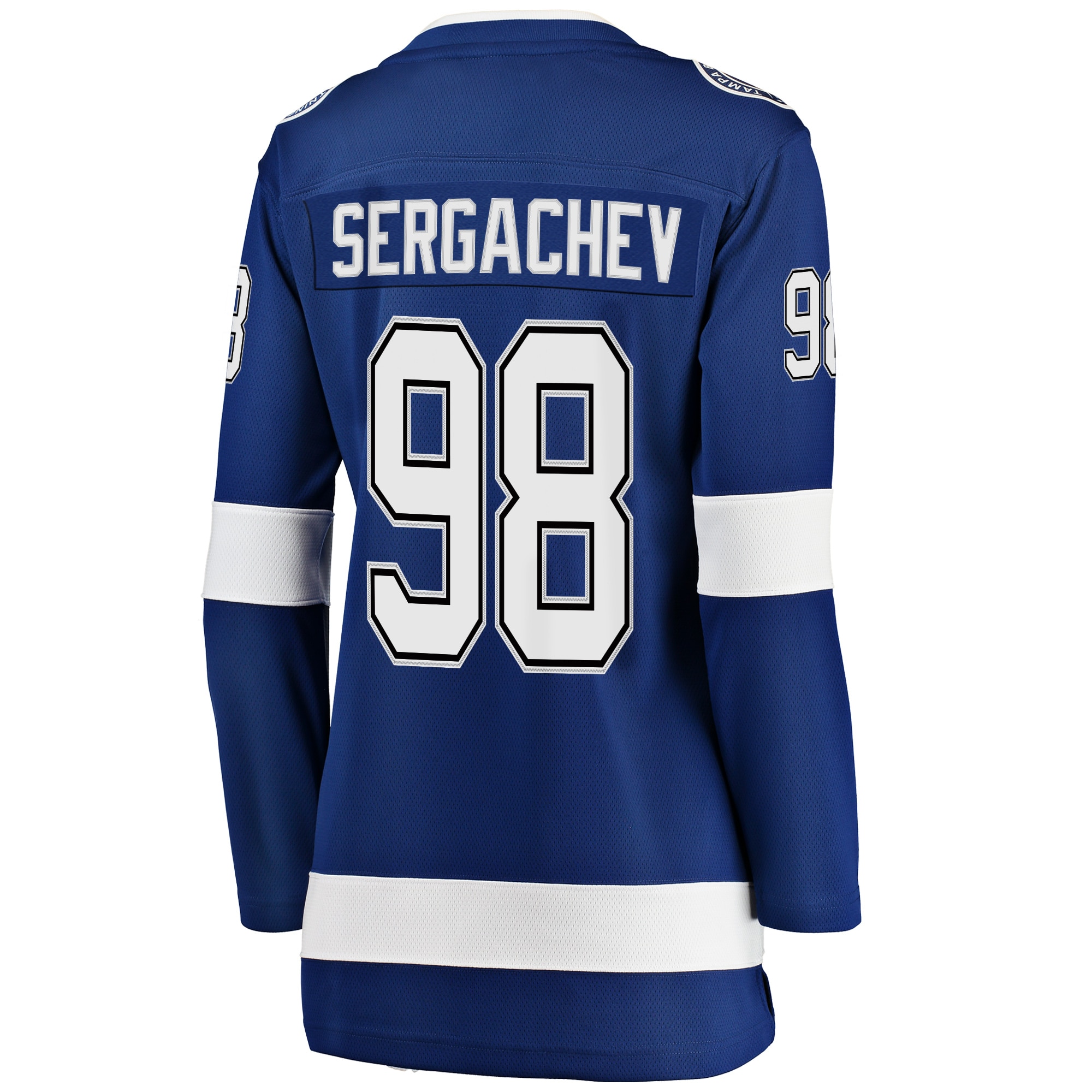 Mikhail Sergachev Tampa Bay Lightning Women's Breakaway Player Jersey - Blue