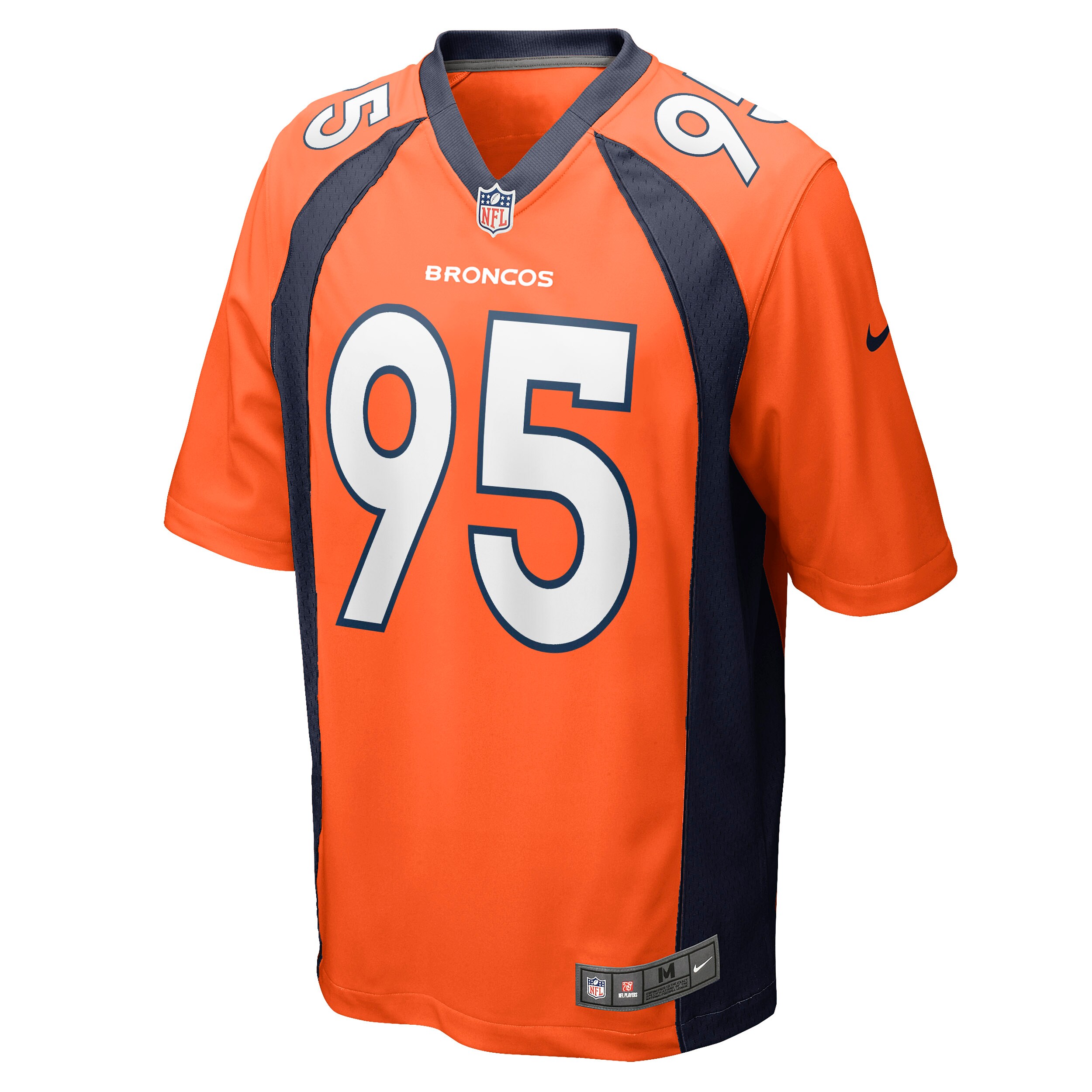 McTelvin Agim Denver Broncos  Game Jersey - Orange
