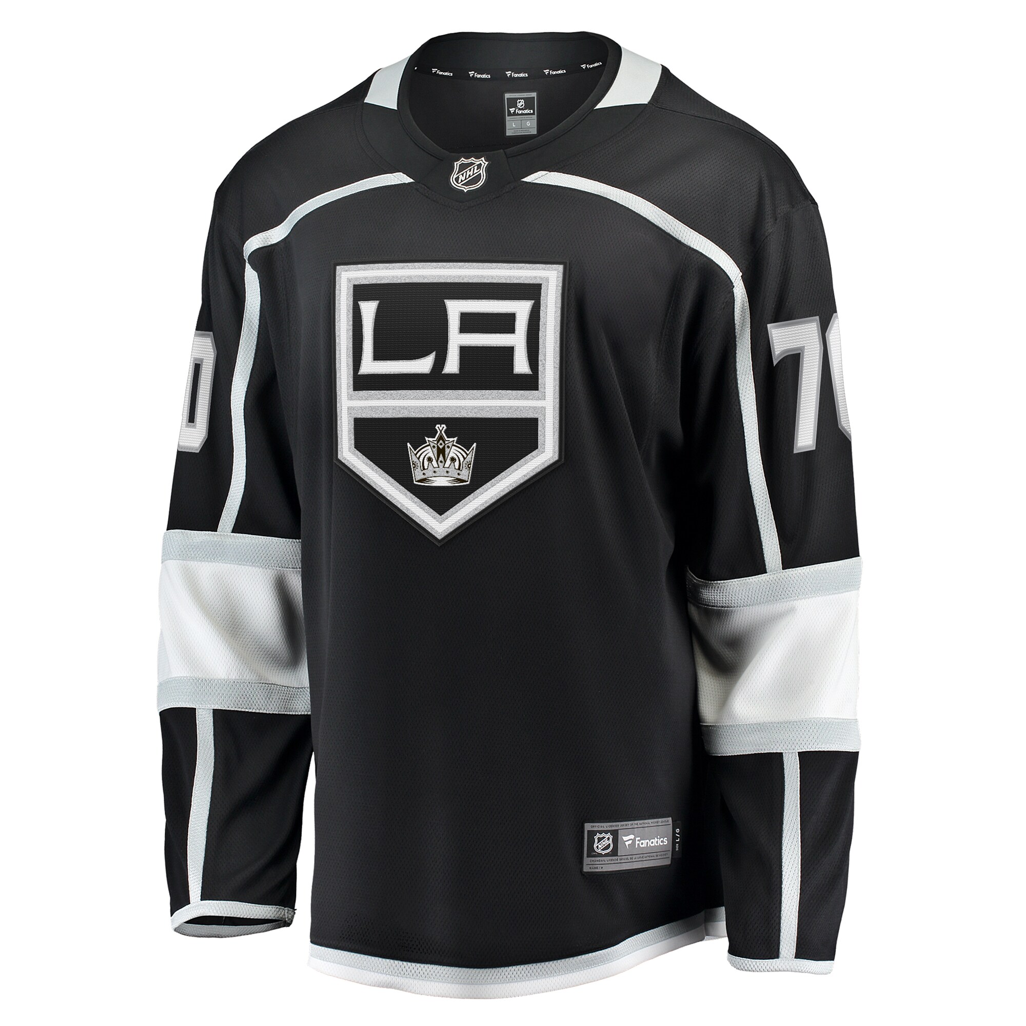 Joonas Korpisalo Los Angeles Kings Home Breakaway Jersey - Black