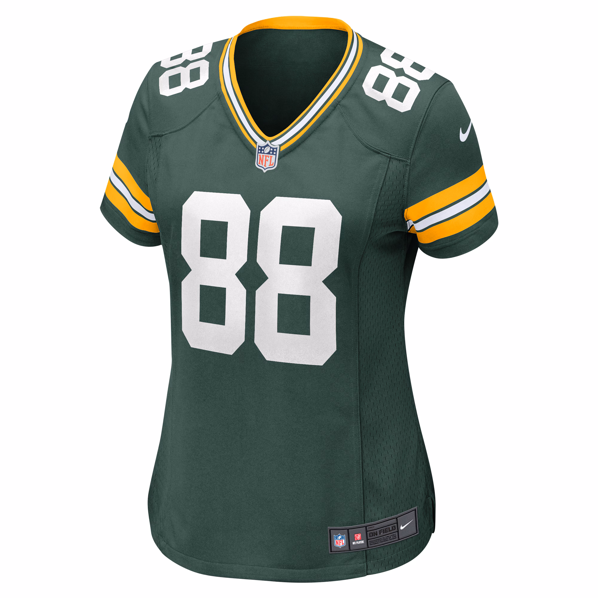 Luke Musgrave Green Bay Packers Women's  Game Jersey -  Green