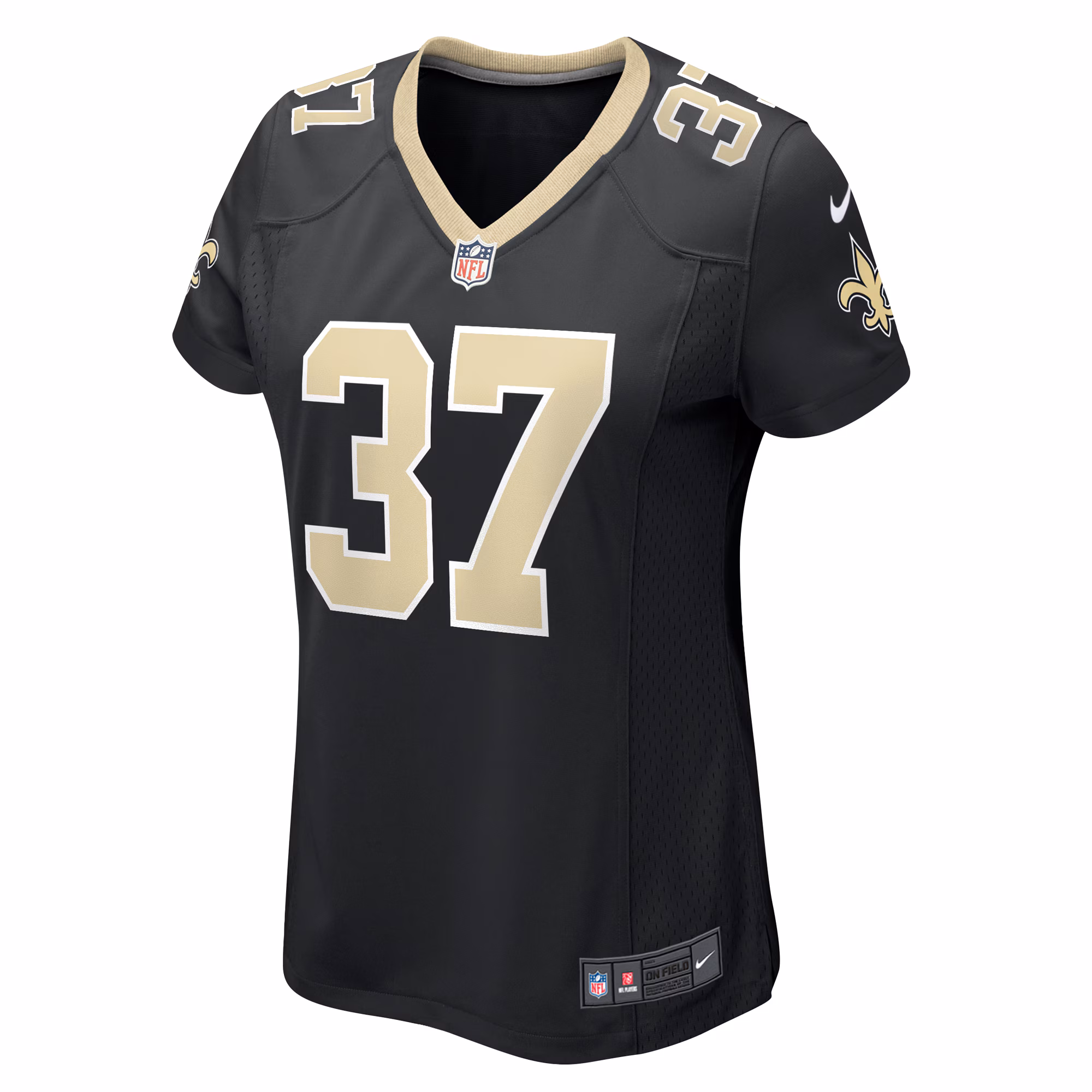 Mims New Orleans Saints Women's Team Game Jersey -  Black
