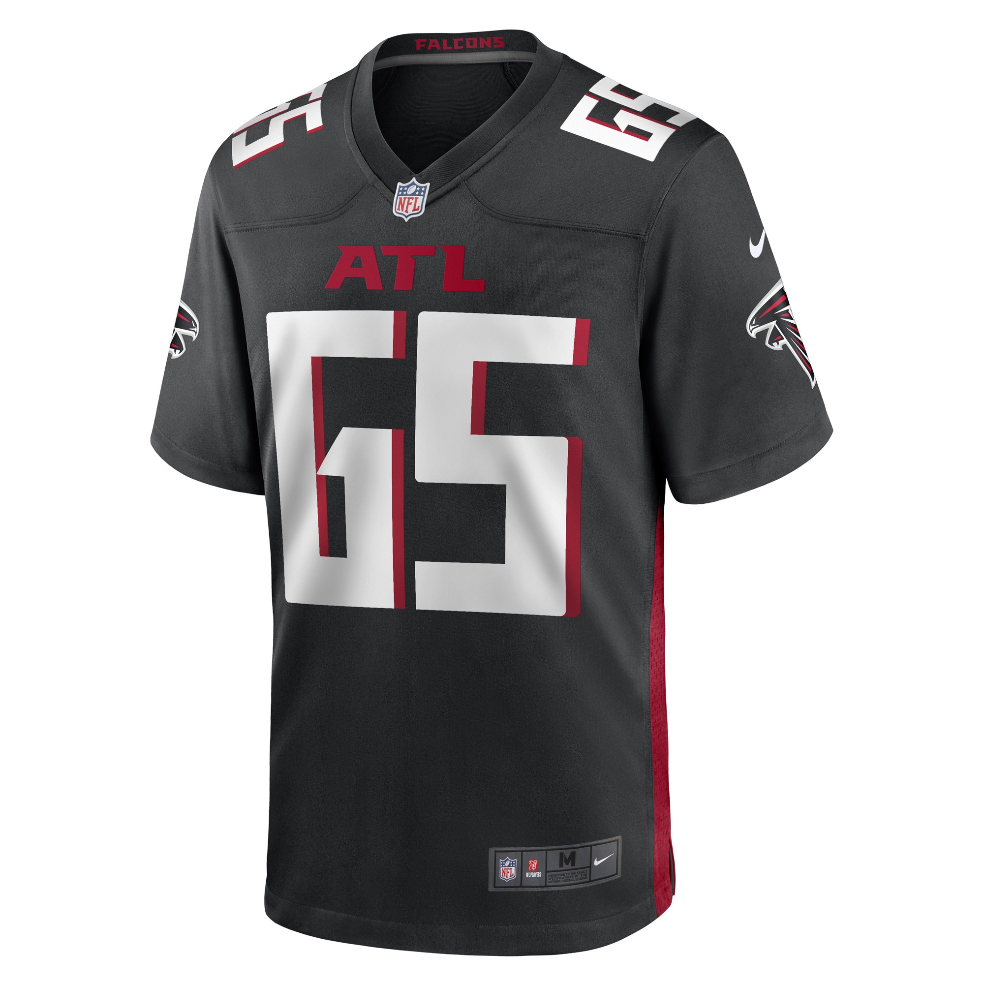 Abdullah Anderson Atlanta Falcons  Game Player Jersey - Black