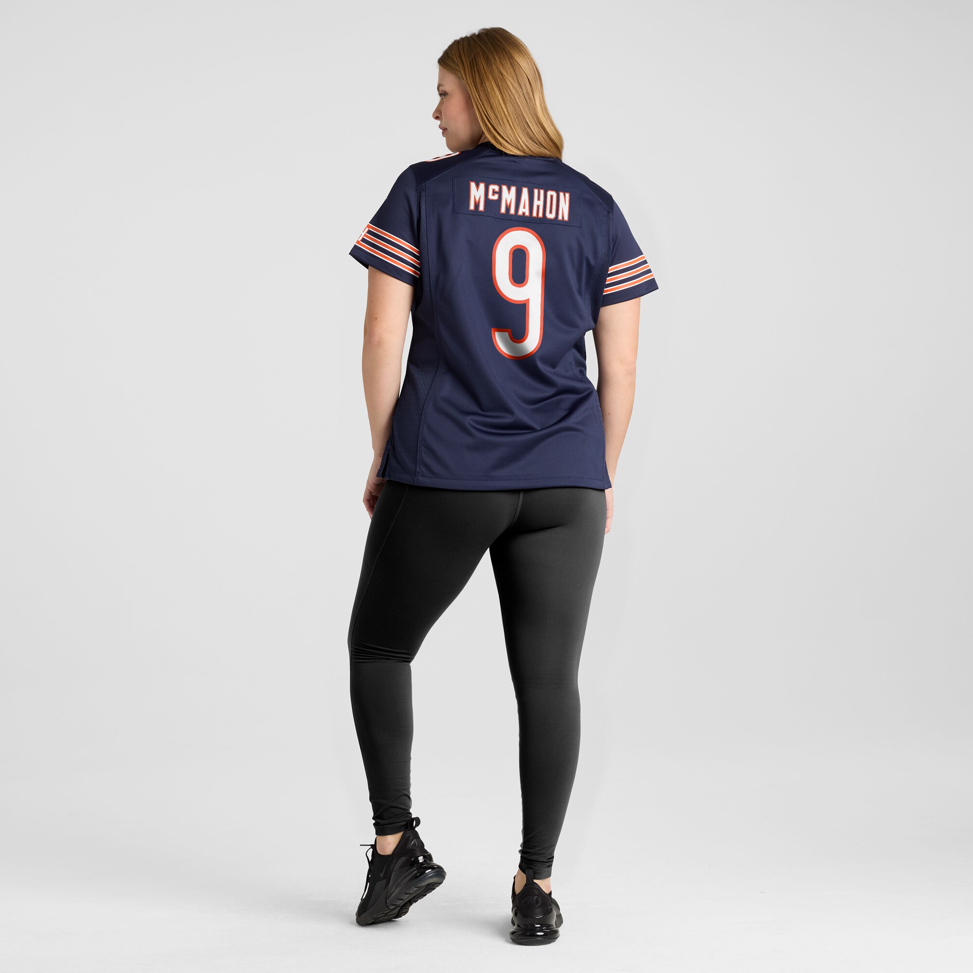 Jim McMahon Chicago Bears Women's Game Retired Player Jersey - Navy