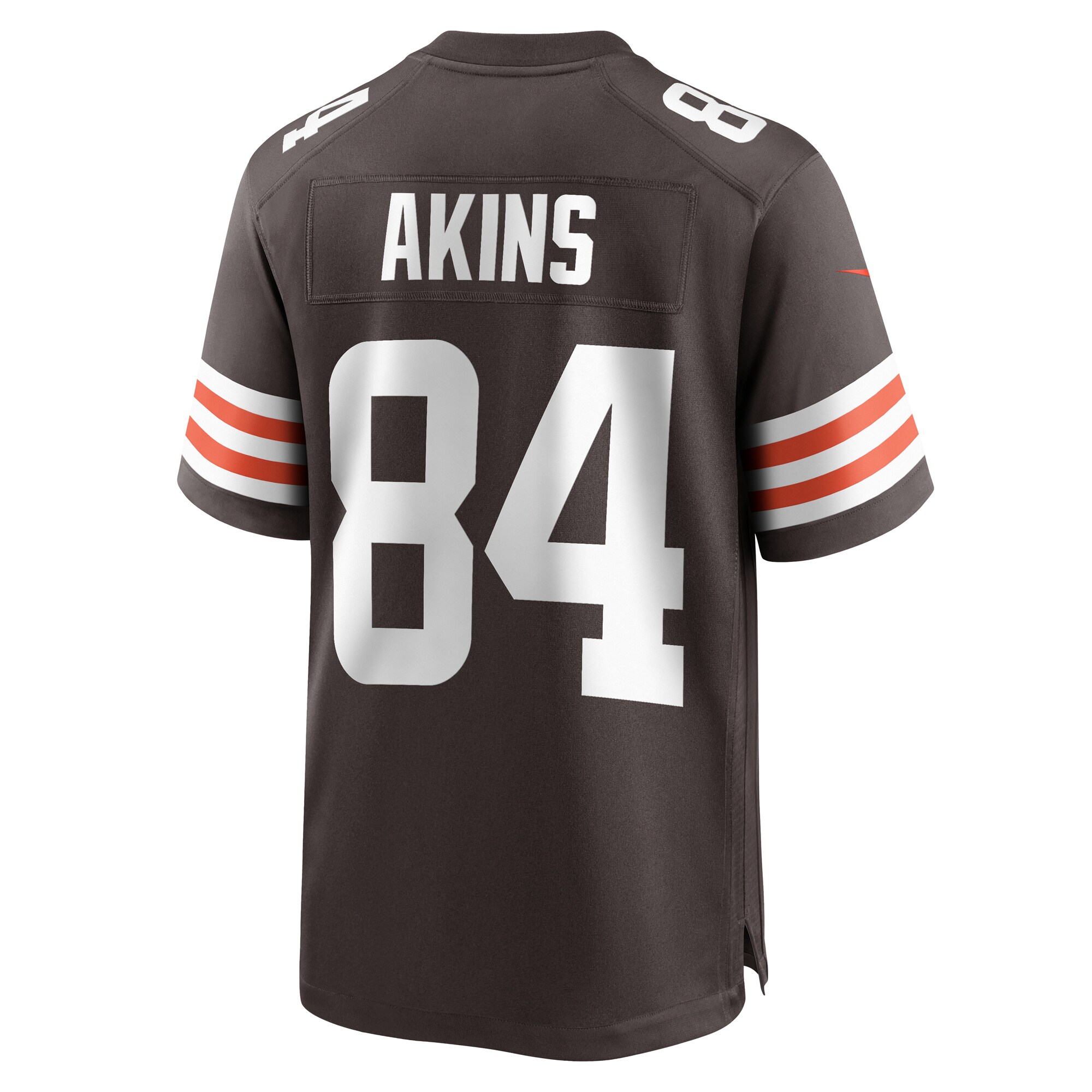 Akins Cleveland Browns Team Game Jersey -  Brown