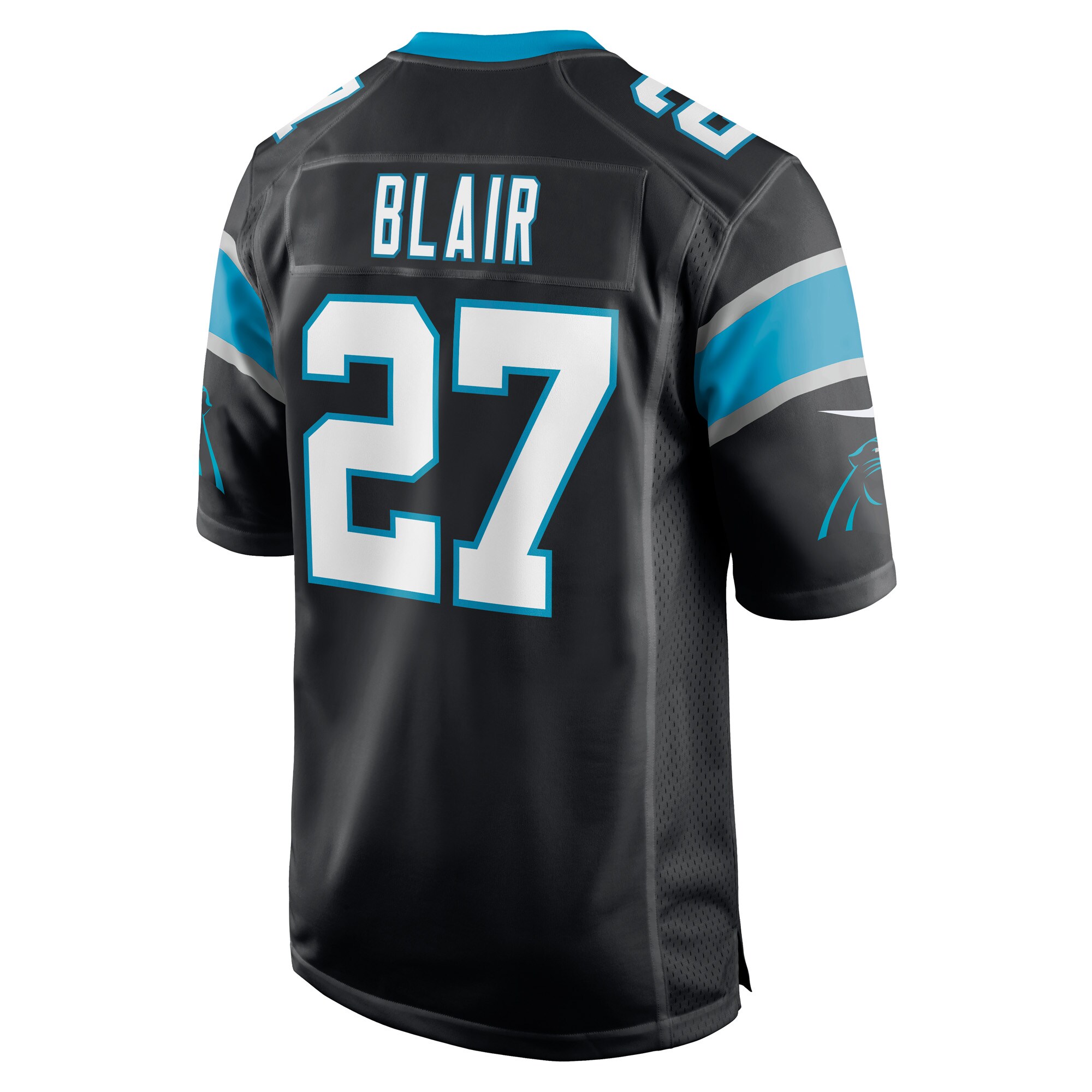 Marquise Blair Carolina Panthers  Game Player Jersey - Black