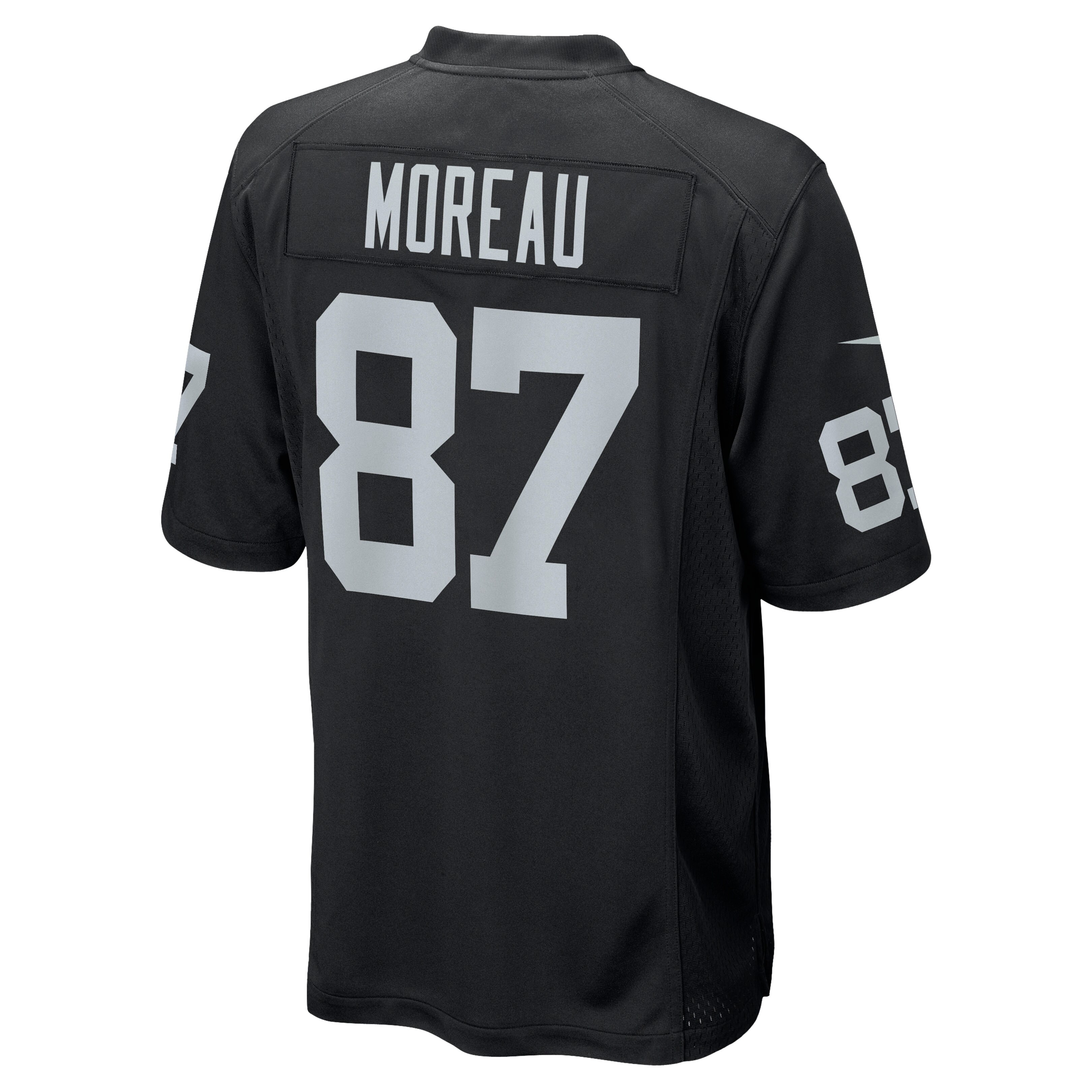 Foster Moreau Las Vegas Raiders  Game Jersey - Black