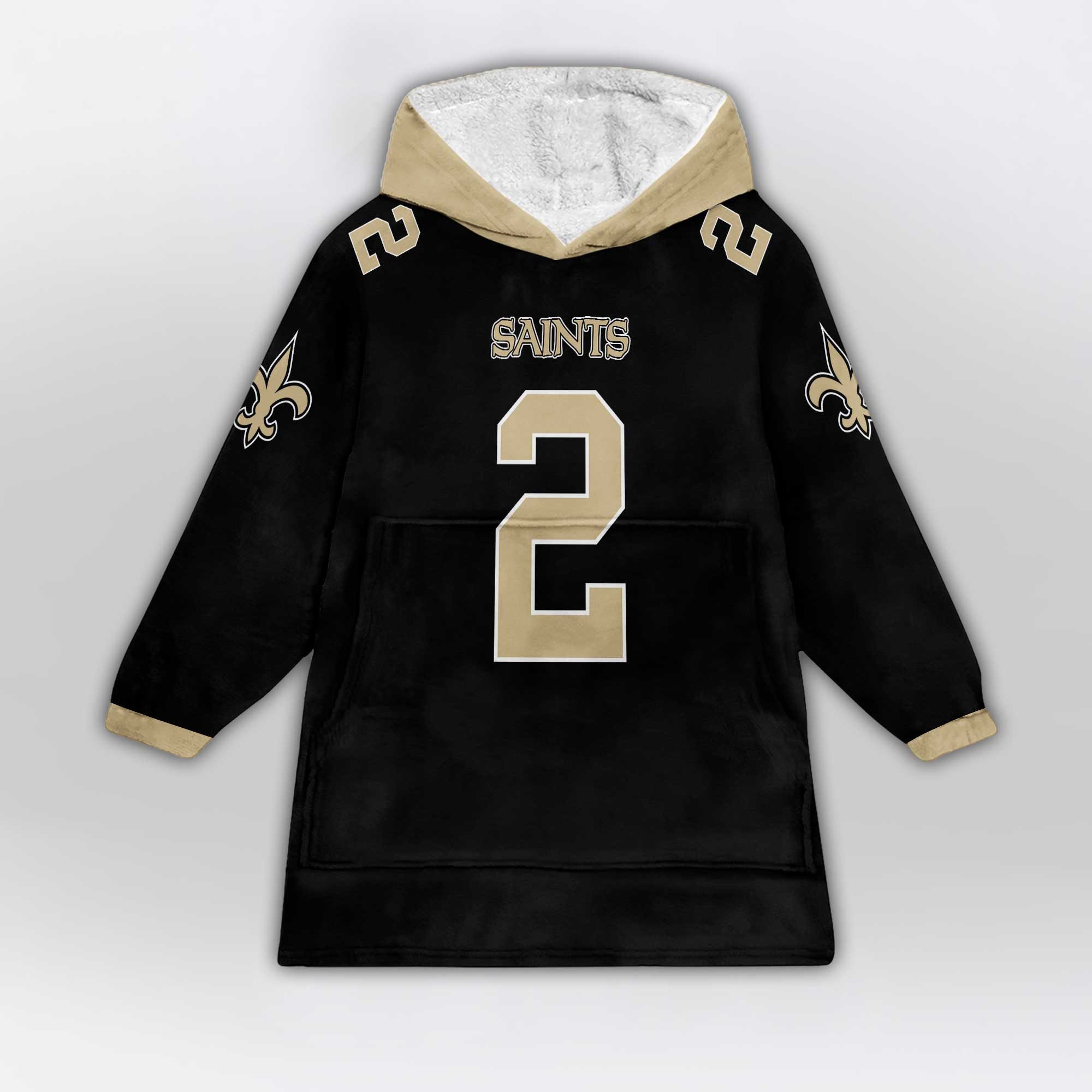 Kid S.R 2 New Orleans Football Unisex Blanket Hoodie