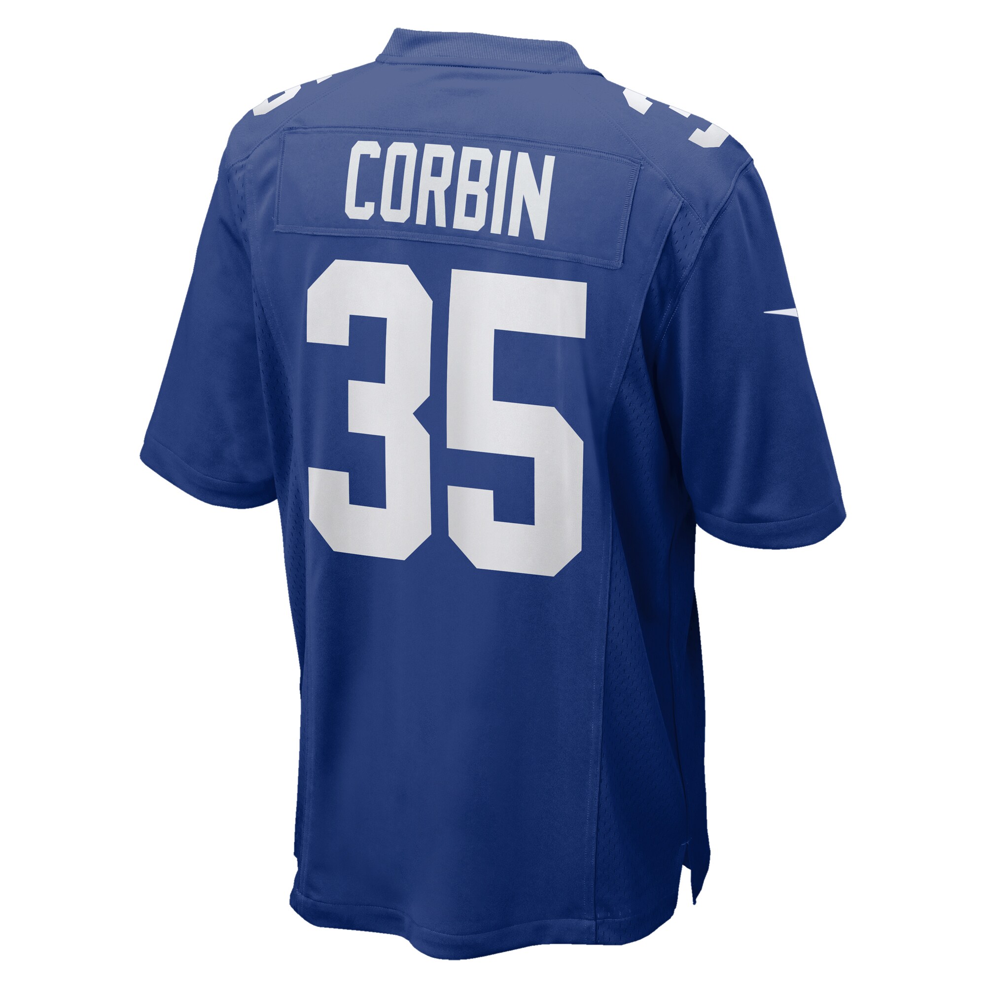 Jashaun Corbin New York Giants Team Game Jersey -  Royal