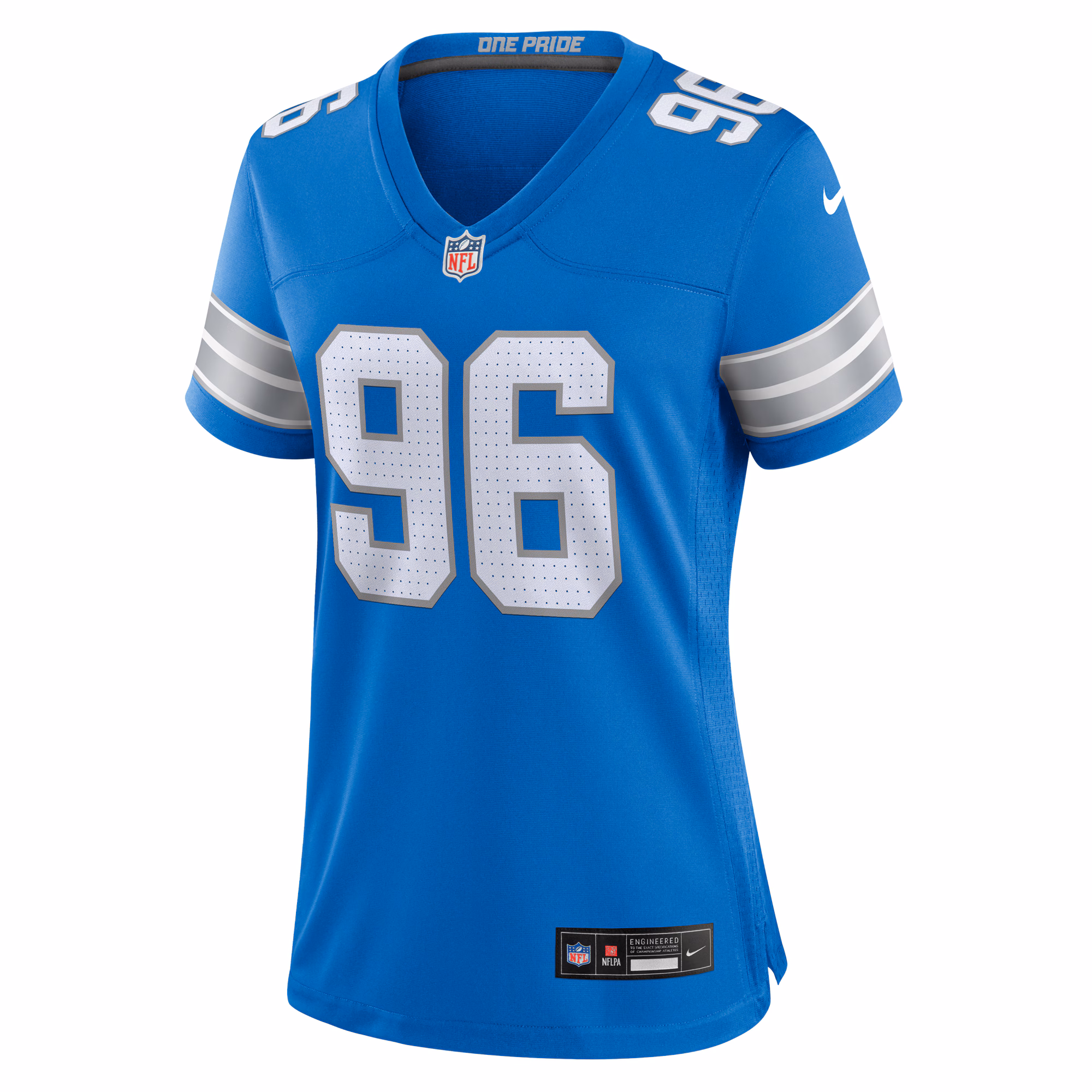 Kyle Peko Detroit Lions Women's Game Jersey -  Blue