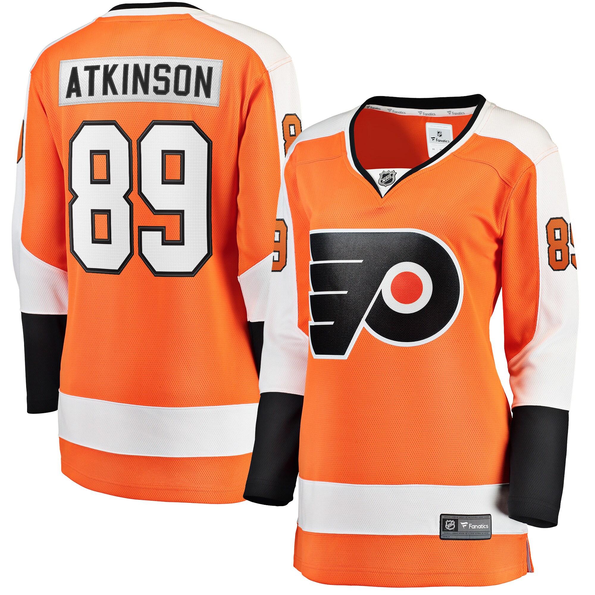 Cam Atkinson Philadelphia Flyers Women's Breakaway Player Jersey - Orange