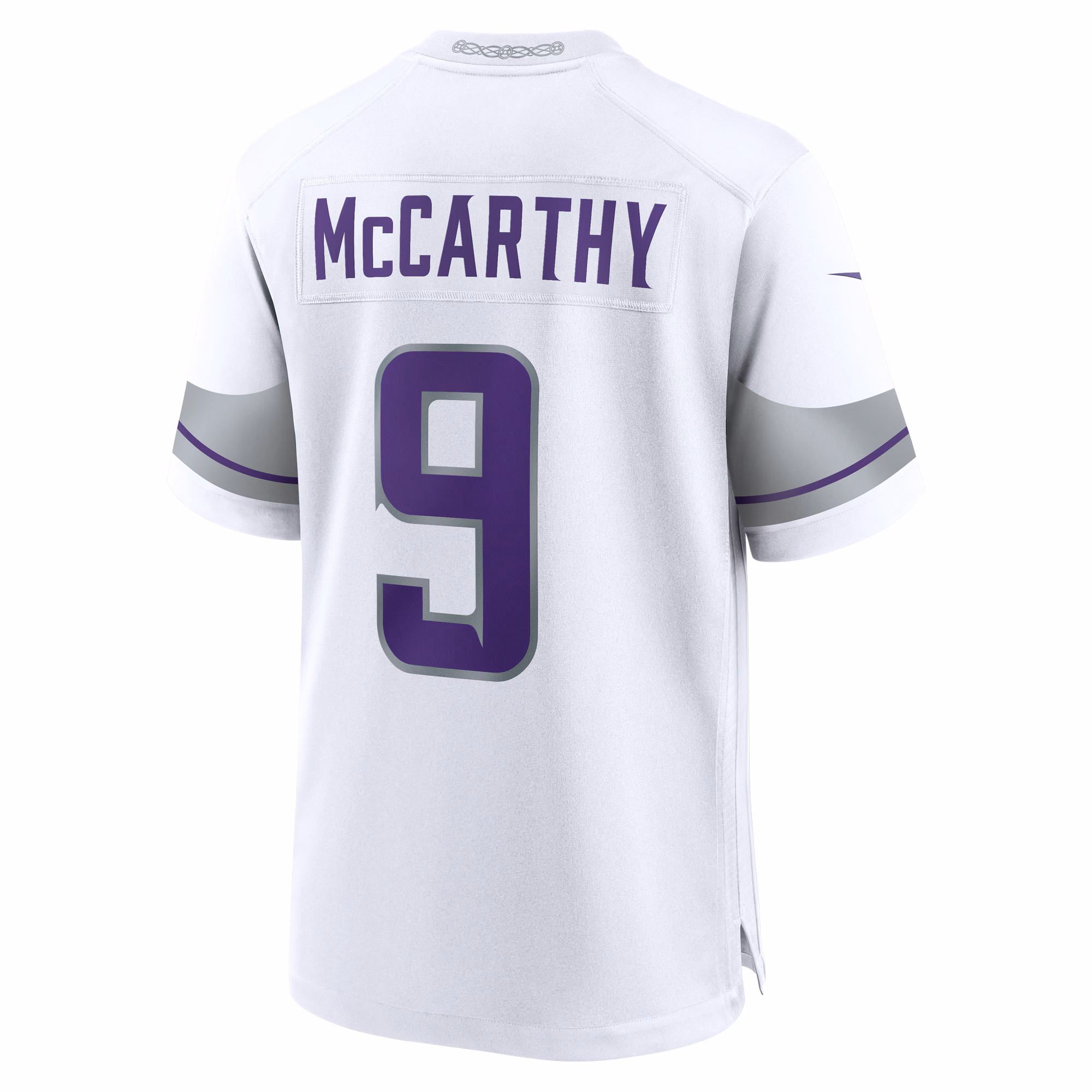 J.J. McCarthy Minnesota Vikings 2024 NFL Draft First Round Pick Player Game Jersey - Purple