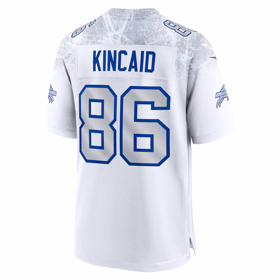 Dalton Kincaid #86 Buffalo Bills 2025 Rivalries Collection Game Jersey - White