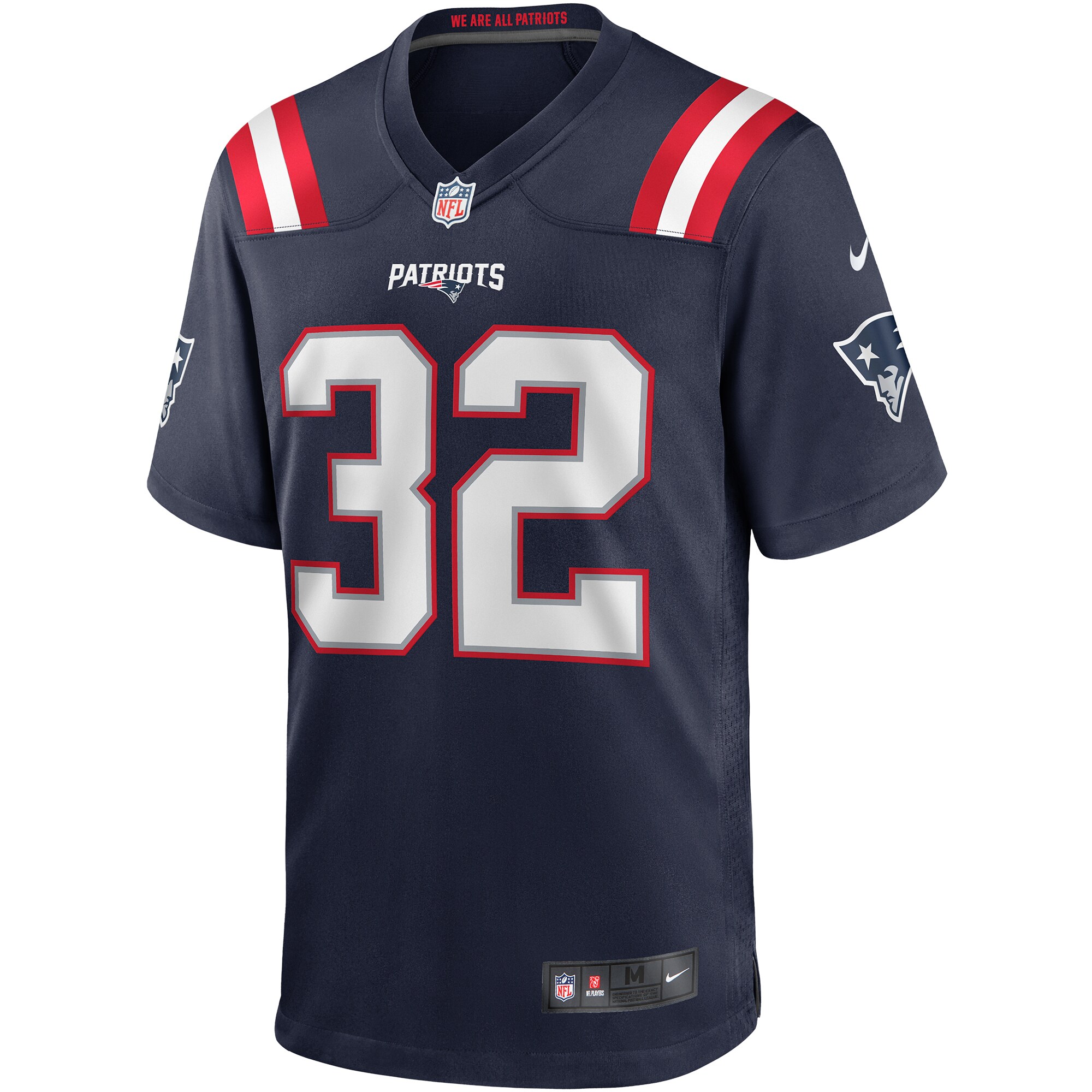 Devin McCourty New England Patriots  Game Jersey - Navy