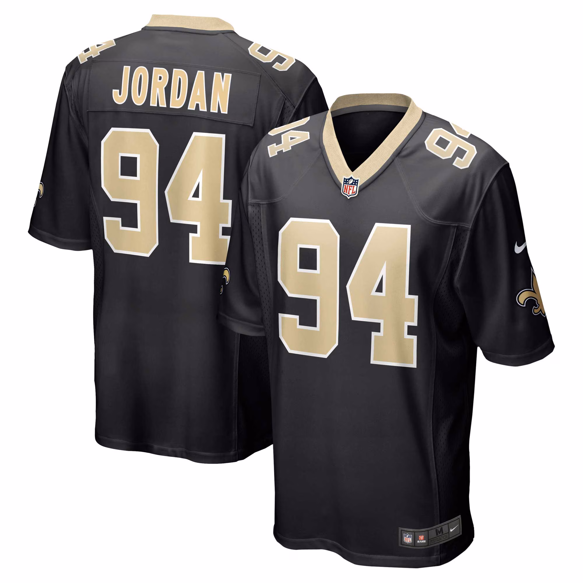 Cameron  New Orleans Saints Game Jersey - Black