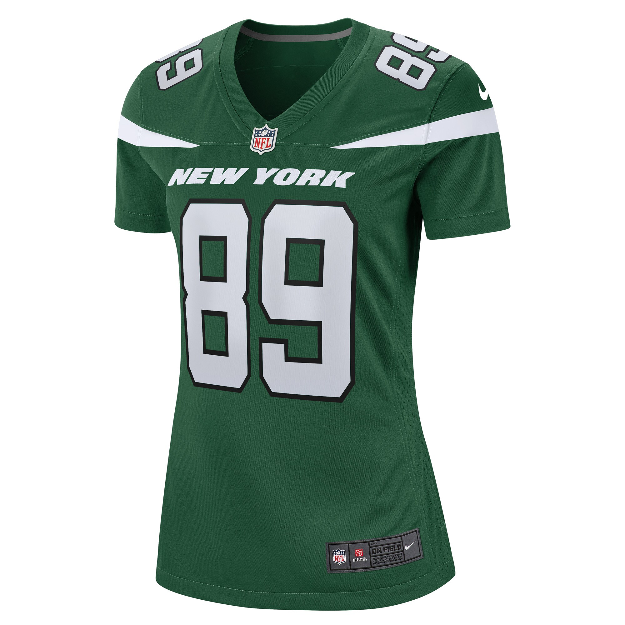 Jeremy Ruckert New York Jets  Women's Game Player Jersey - Gotham Green