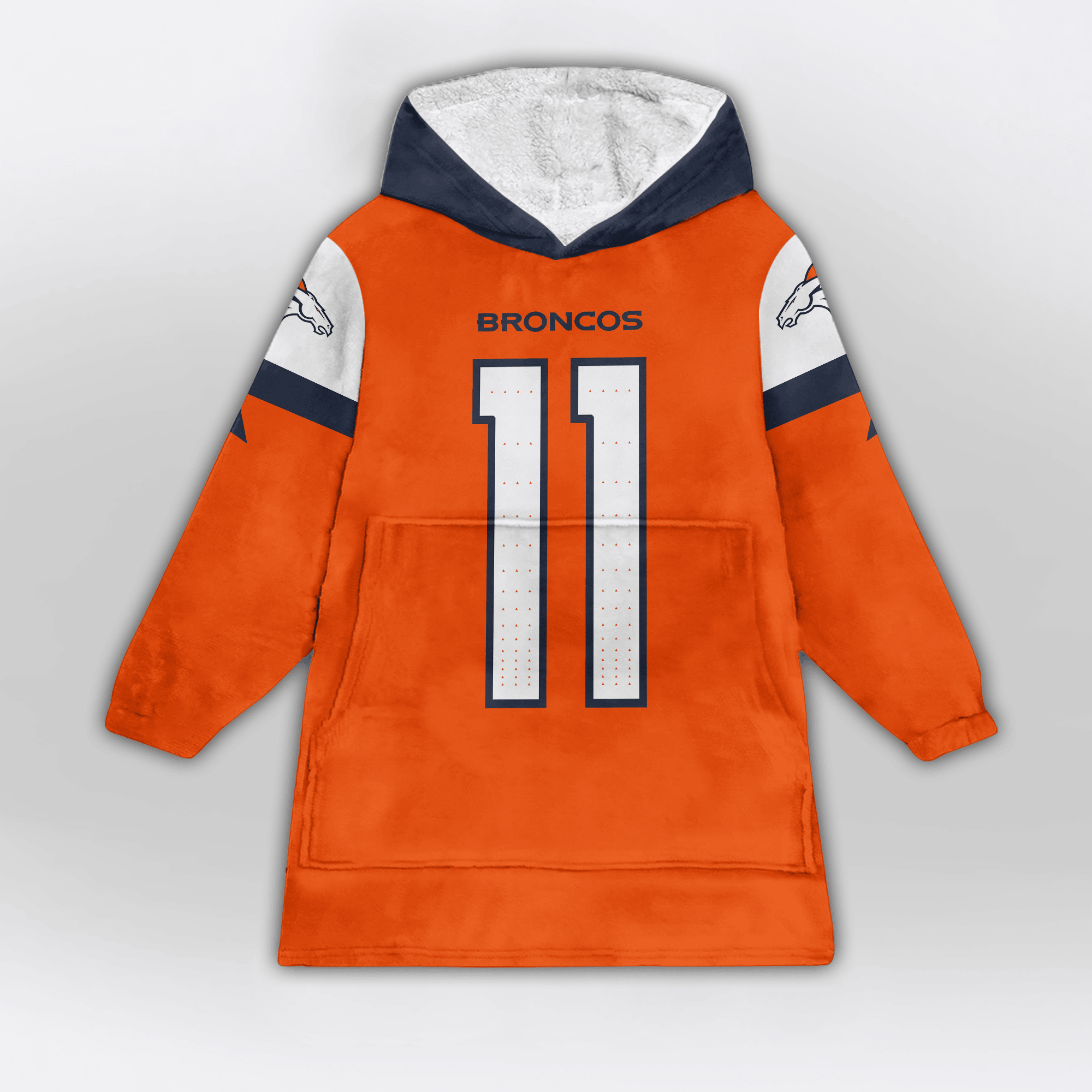 Kid T.F 11 Denver Football Unisex Blanket Hoodie