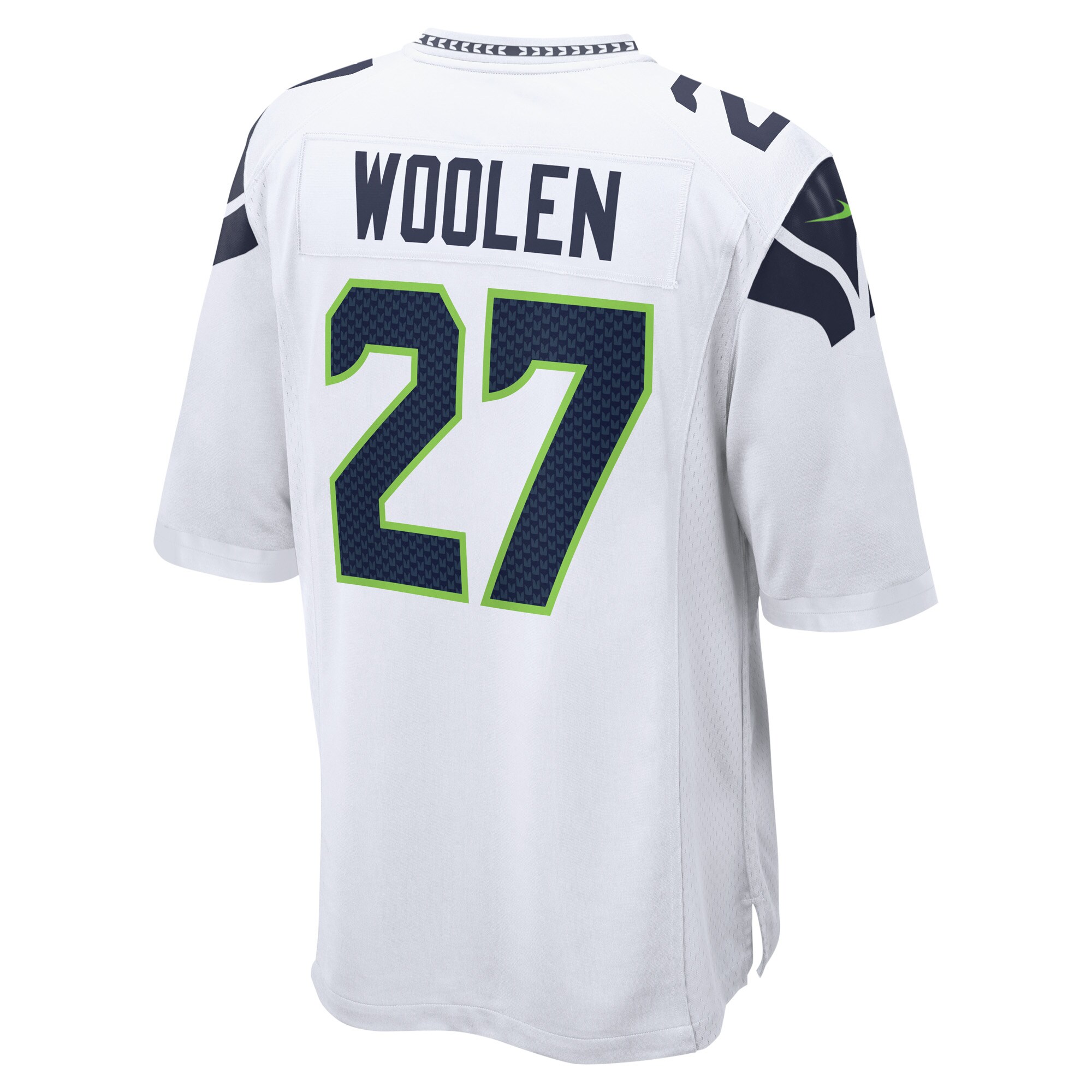Tariq Woolen Seattle Seahawks  Game Player Jersey - White