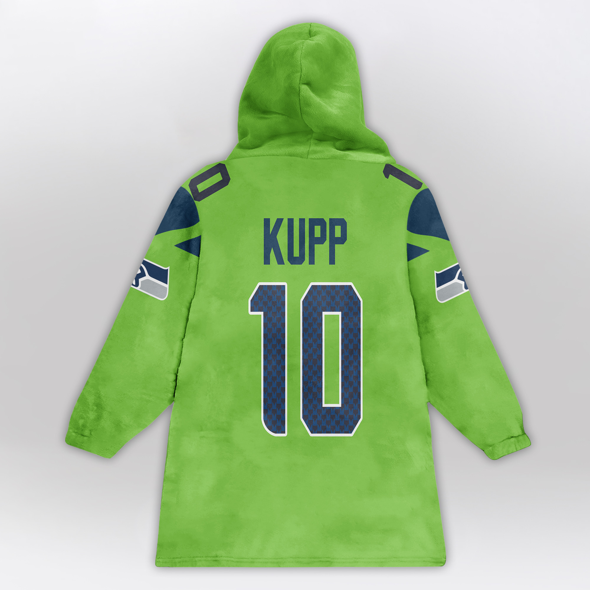 Kid 10 Seattle Football Unisex Blanket Hoodie