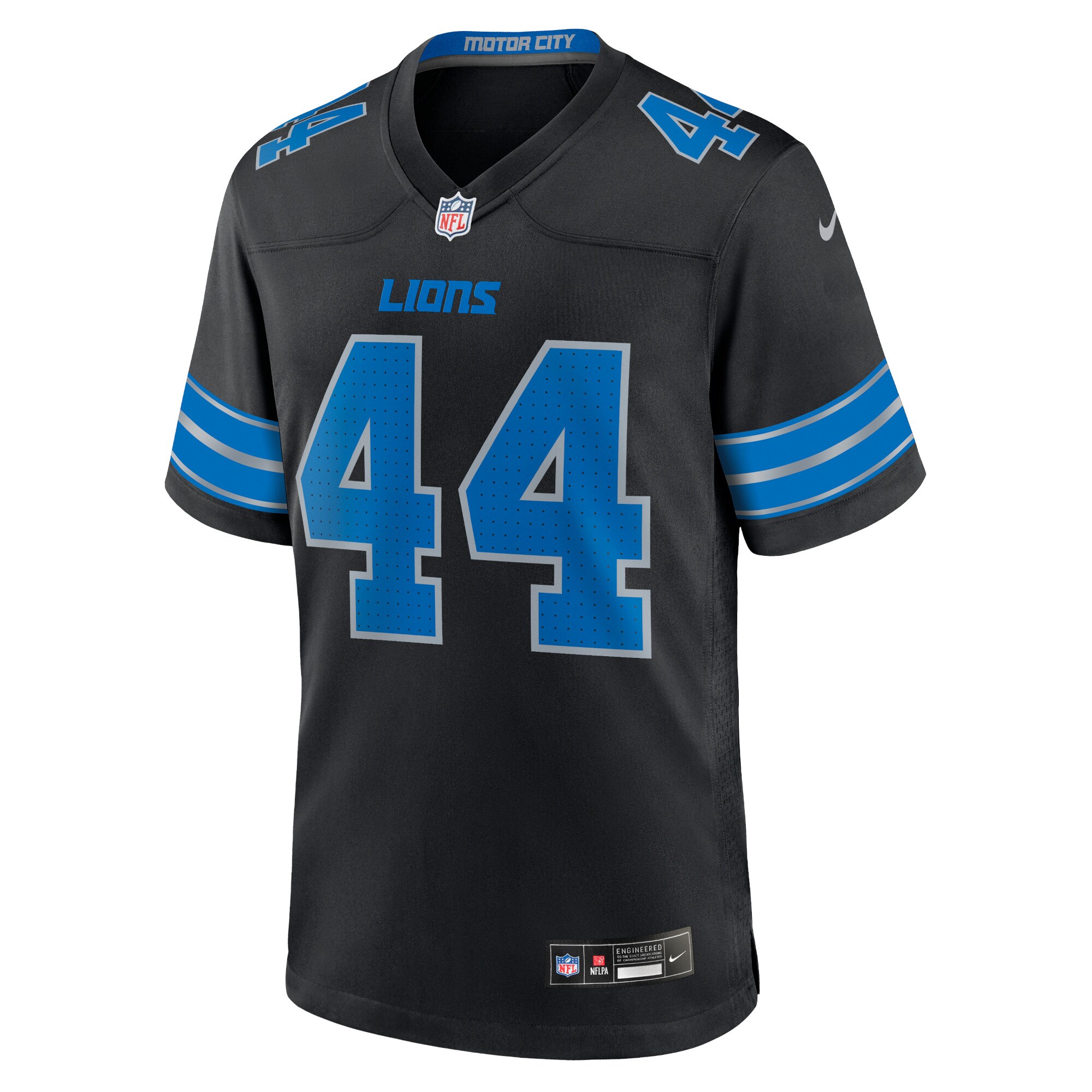 Malcolm Rodriguez Detroit Lions 2nd Alternate Game Jersey - Black