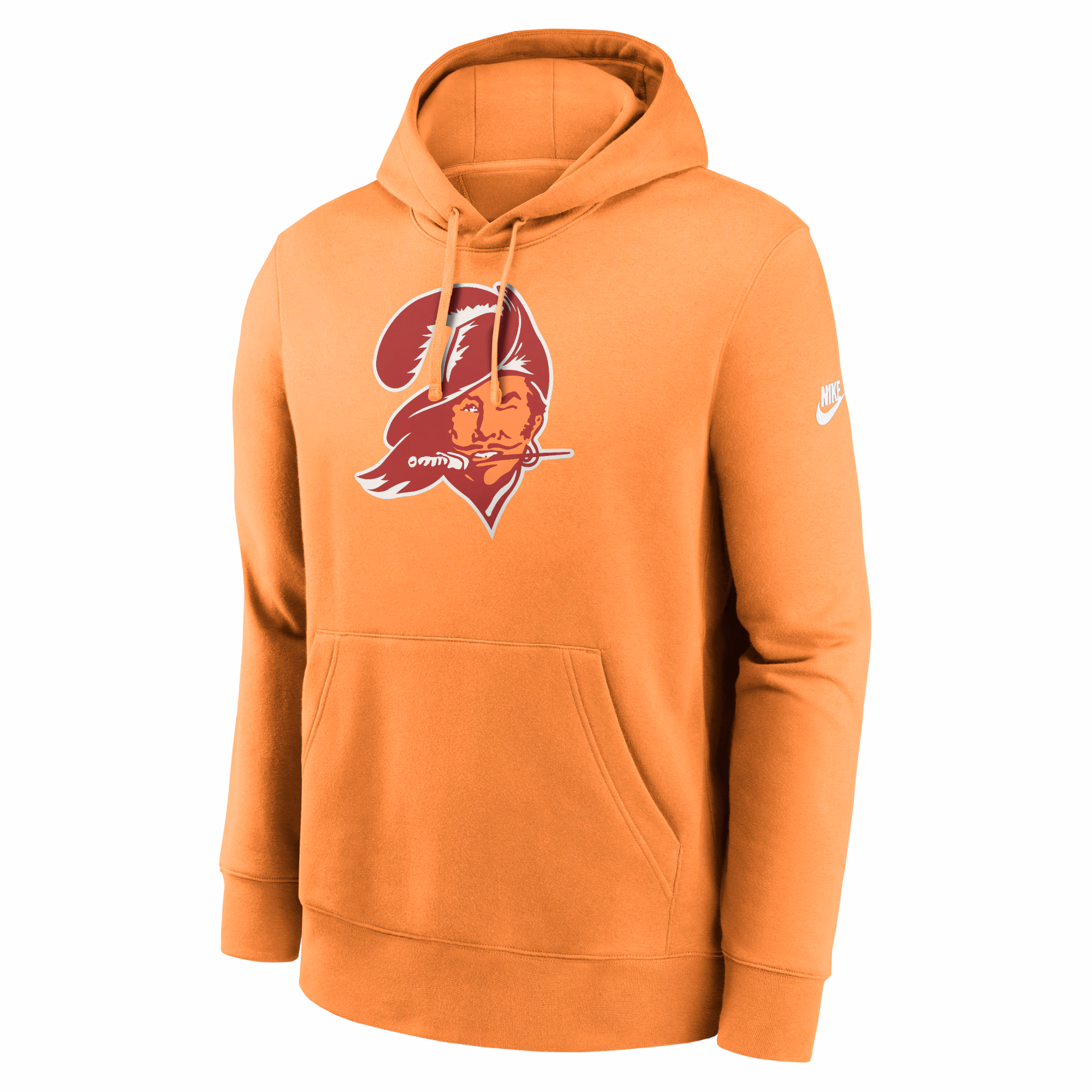 Tampa Bay Buccaneers Rewind Club Logo Pullover Hoodie - Orange