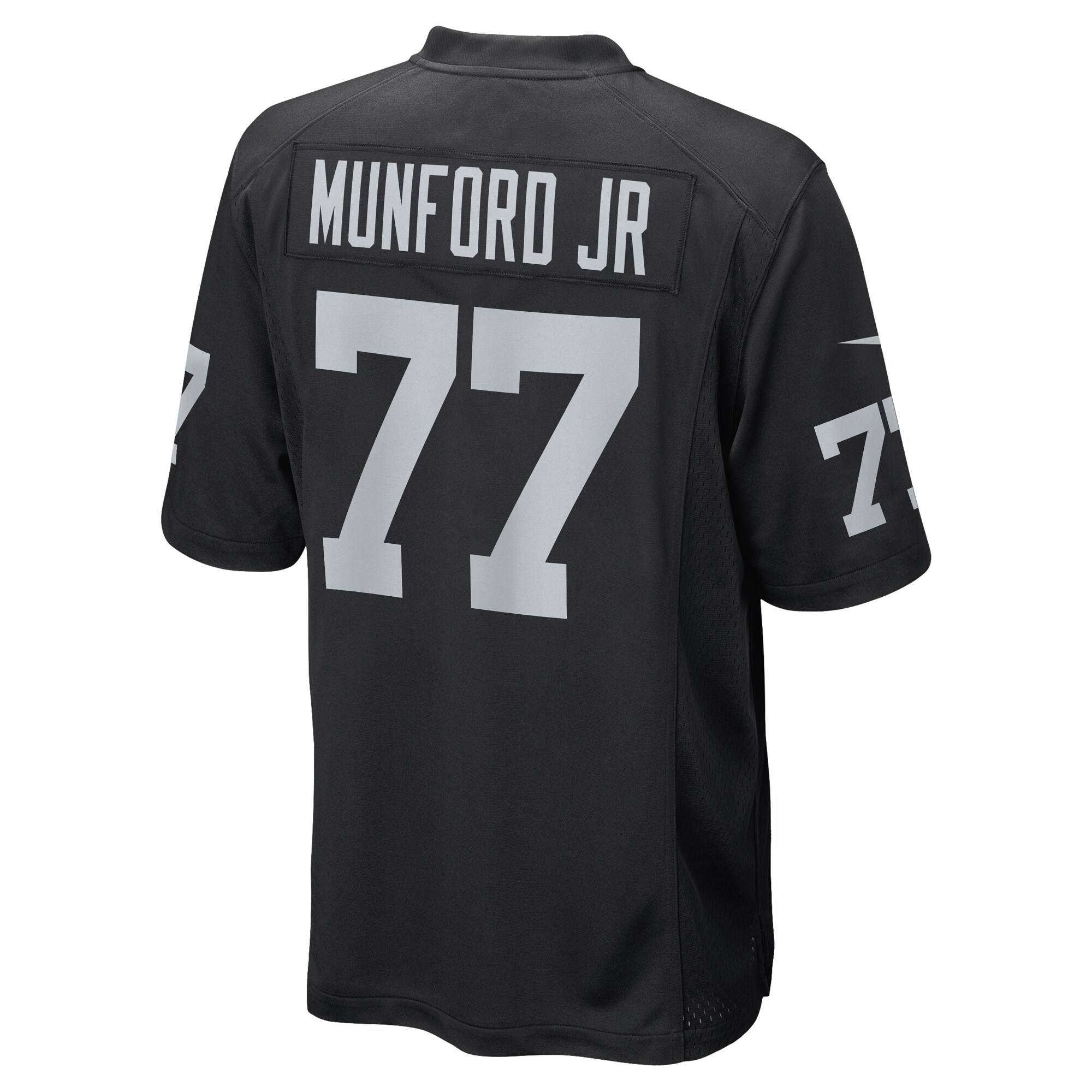 Thayer Munford Jr. Las Vegas Raiders  Game Player Jersey - Black