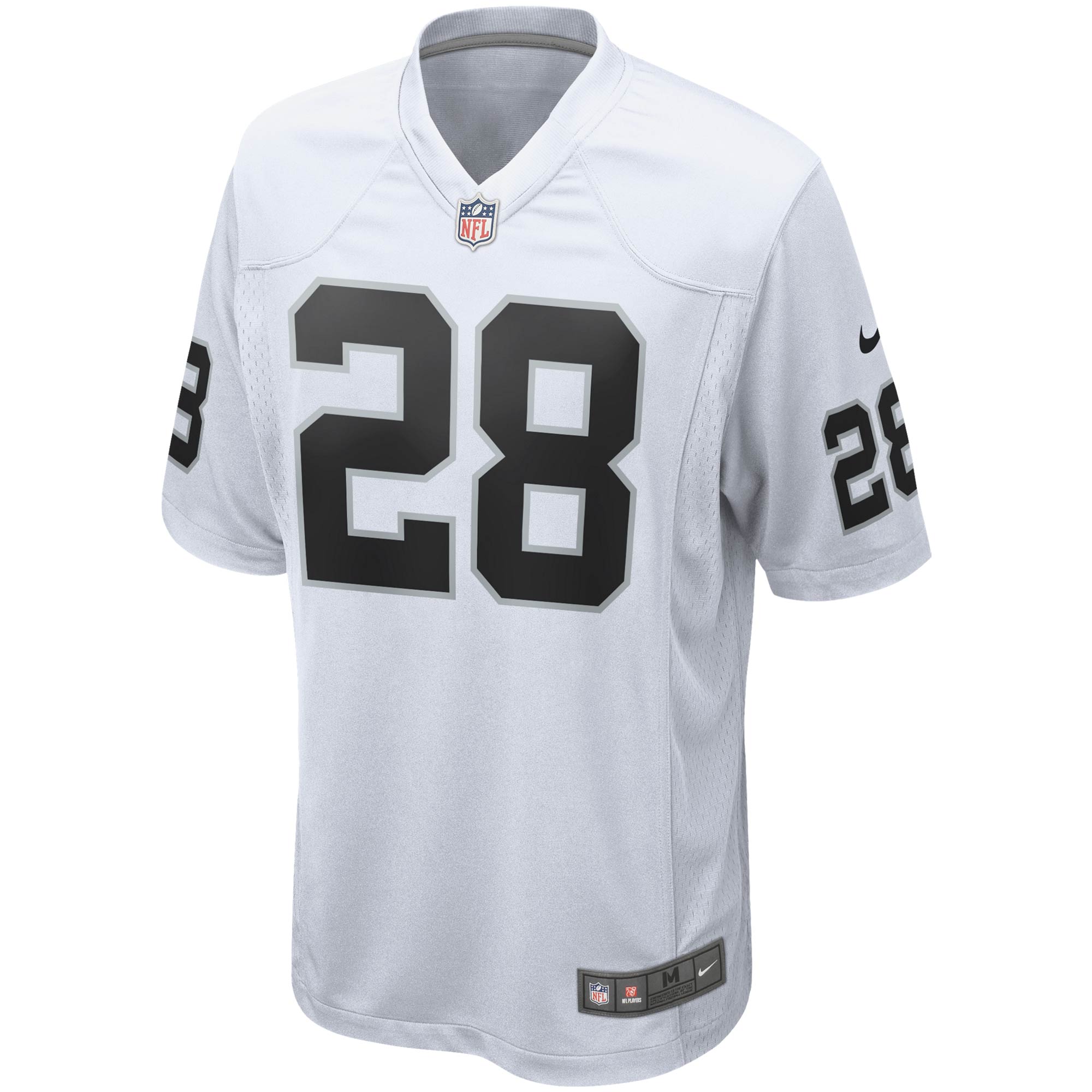 Josh Jacobs Las Vegas Raiders  Game Jersey - White