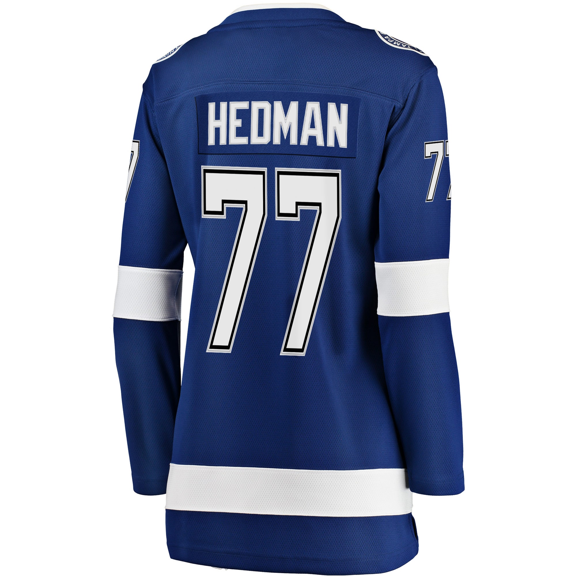 Victor Hedman Tampa Bay Lightning Women's Premier Breakaway Player Jersey - Blue