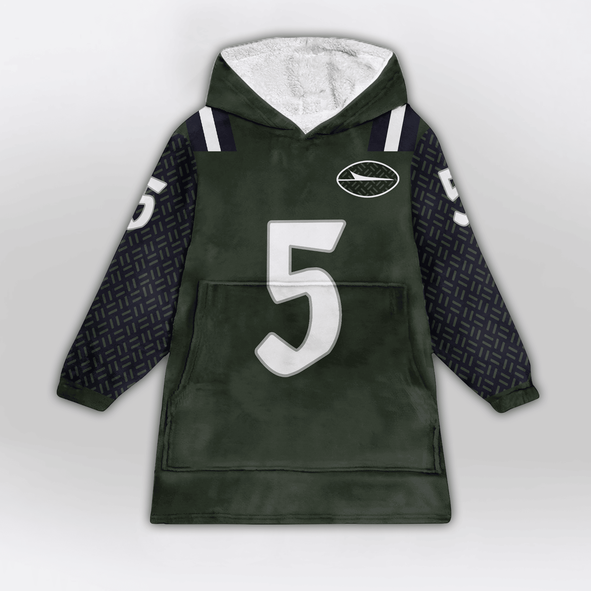 Kid G.W 5 New York J Football Unisex Blanket Hoodie