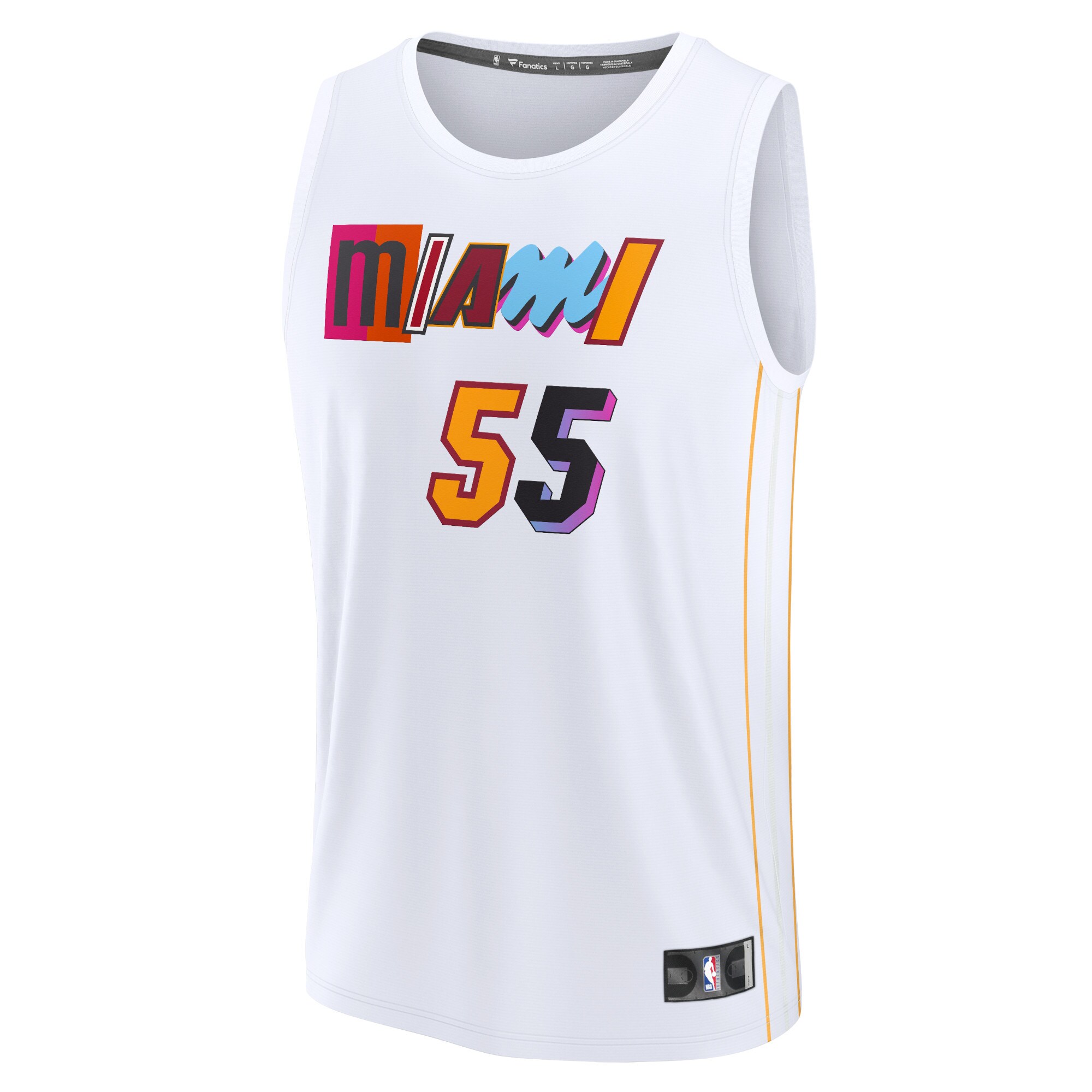Duncan Robinson Miami Heat  2022/23 Fastbreak Jersey - City Edition - White