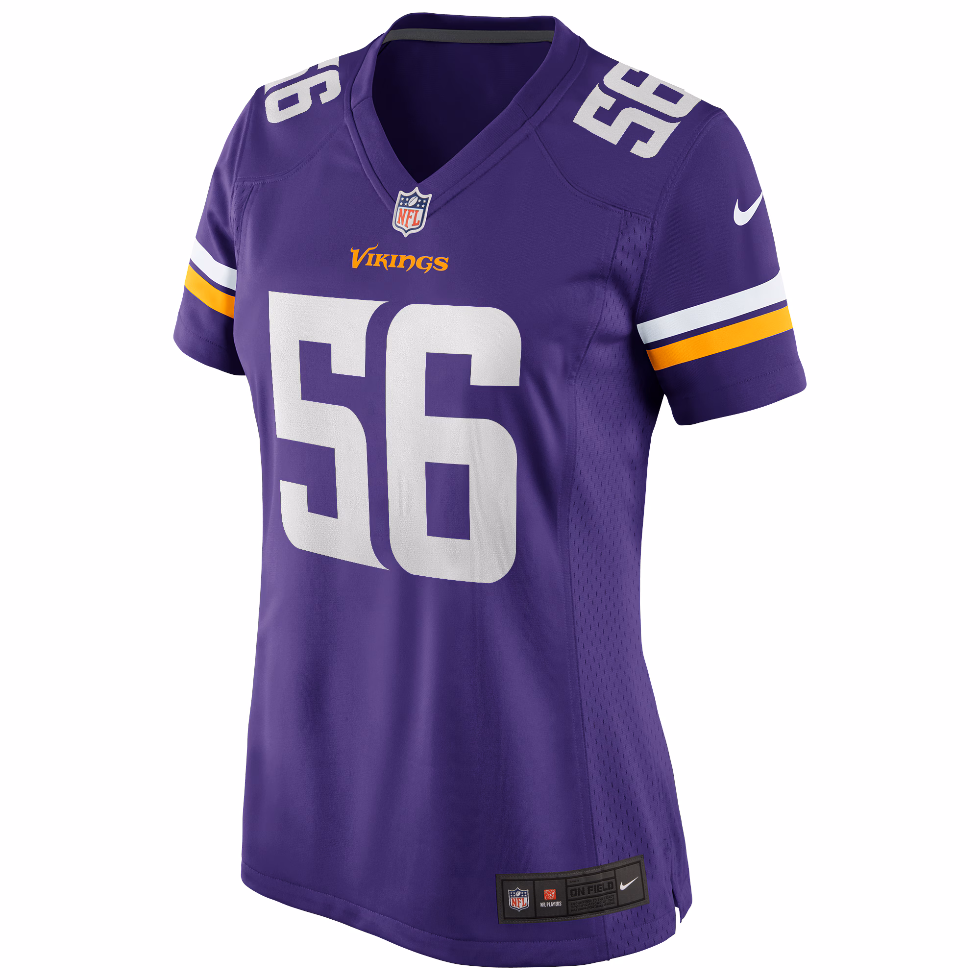 Chris Doleman Minnesota Vikings Women's Game Retired Player Jersey - Purple