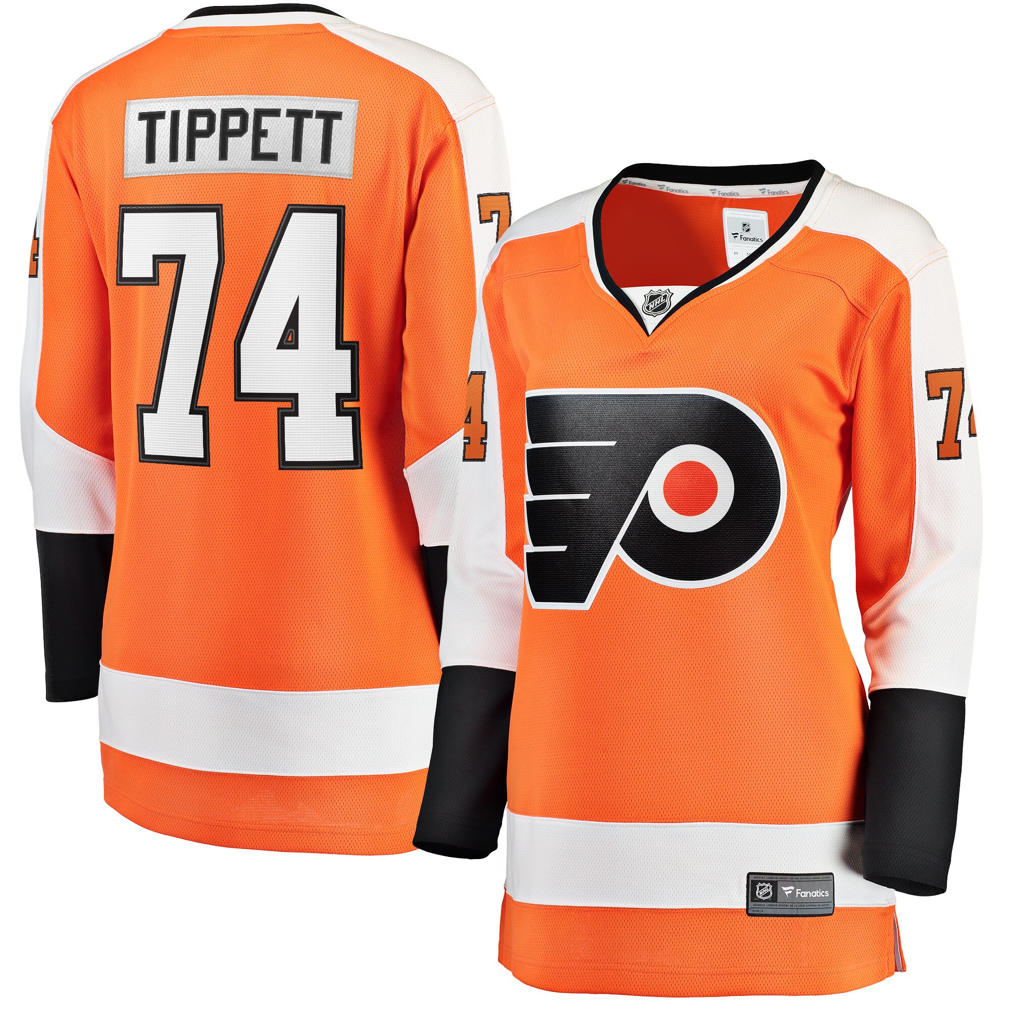 Owen Tippett Philadelphia Flyers Women's Home Breakaway Player Jersey - Orange