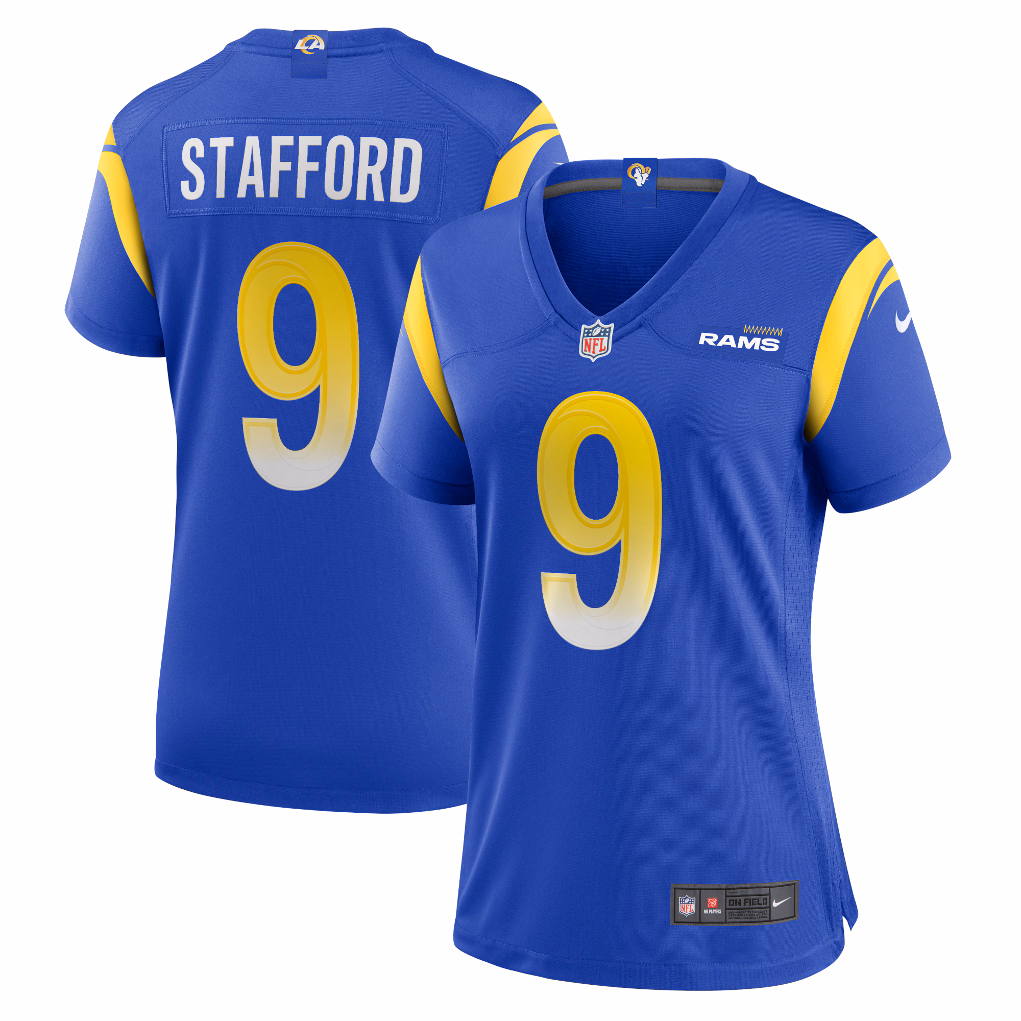 Matthew Stafford Los Angeles Rams Women's Game Jersey - Royal